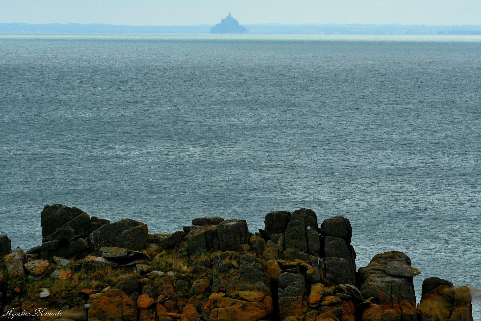 Il miraggio di Mont Saint Michel dalla punta du Grouin