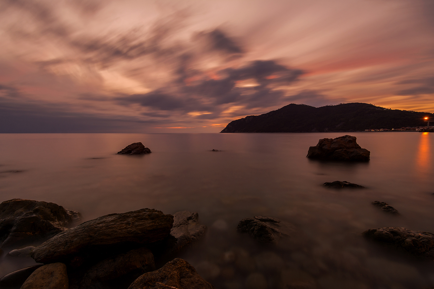 Tramonto sull'estate