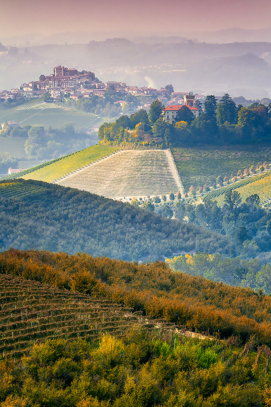The magic of autumn in the Langhe