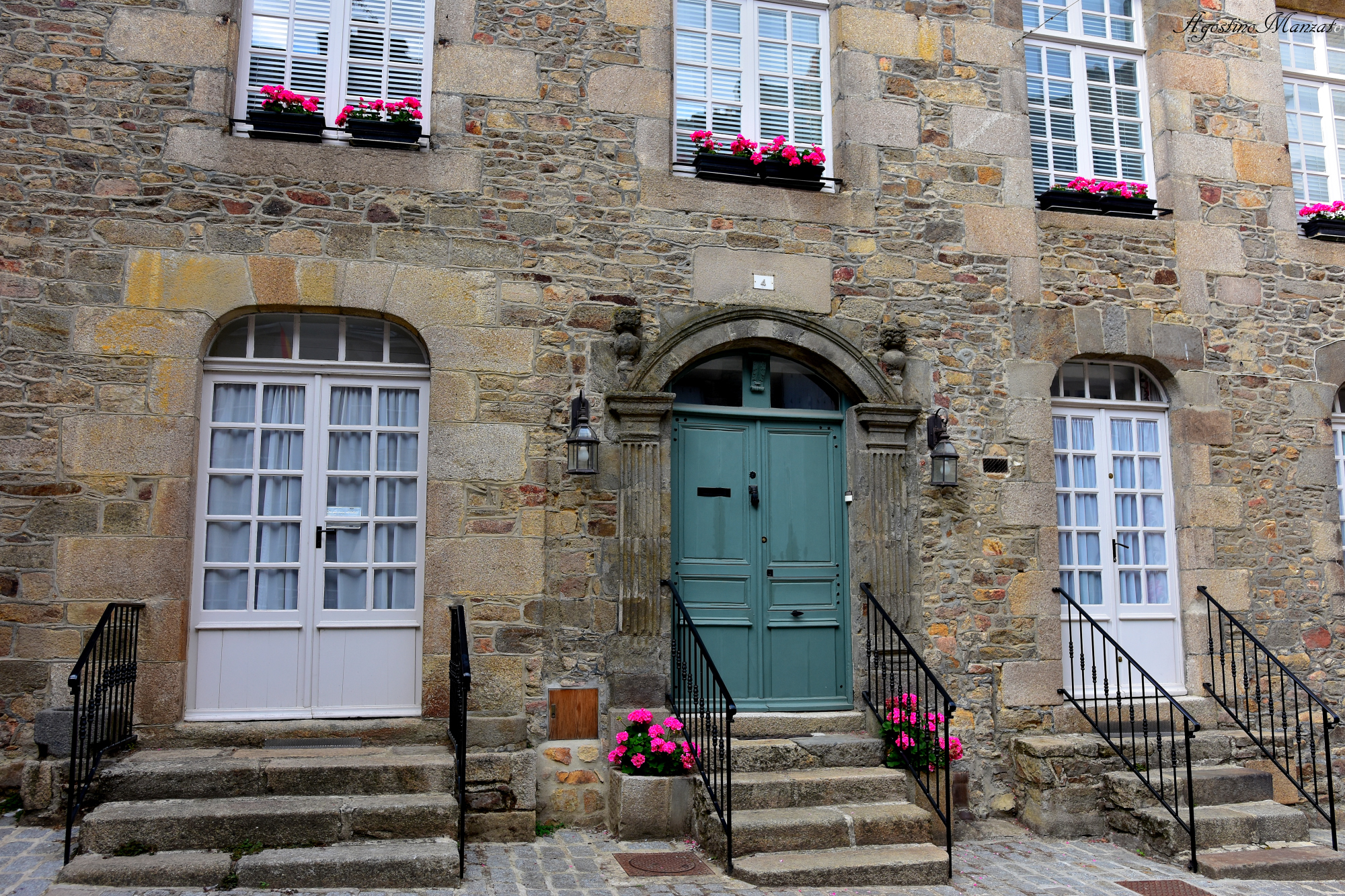 Le nere ringhiere di Dinan