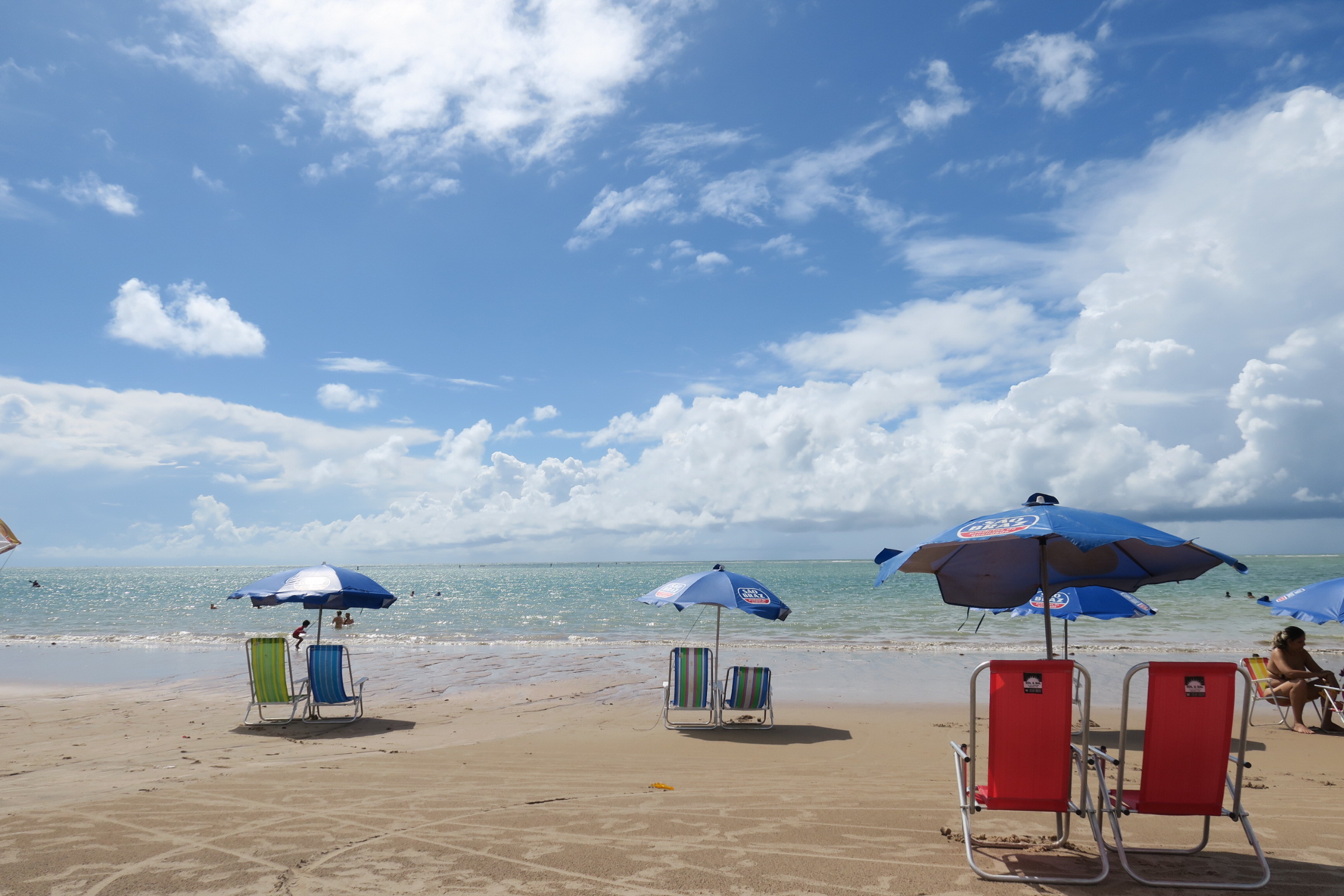 Spiaggia di Joao Pessoa a febbraio