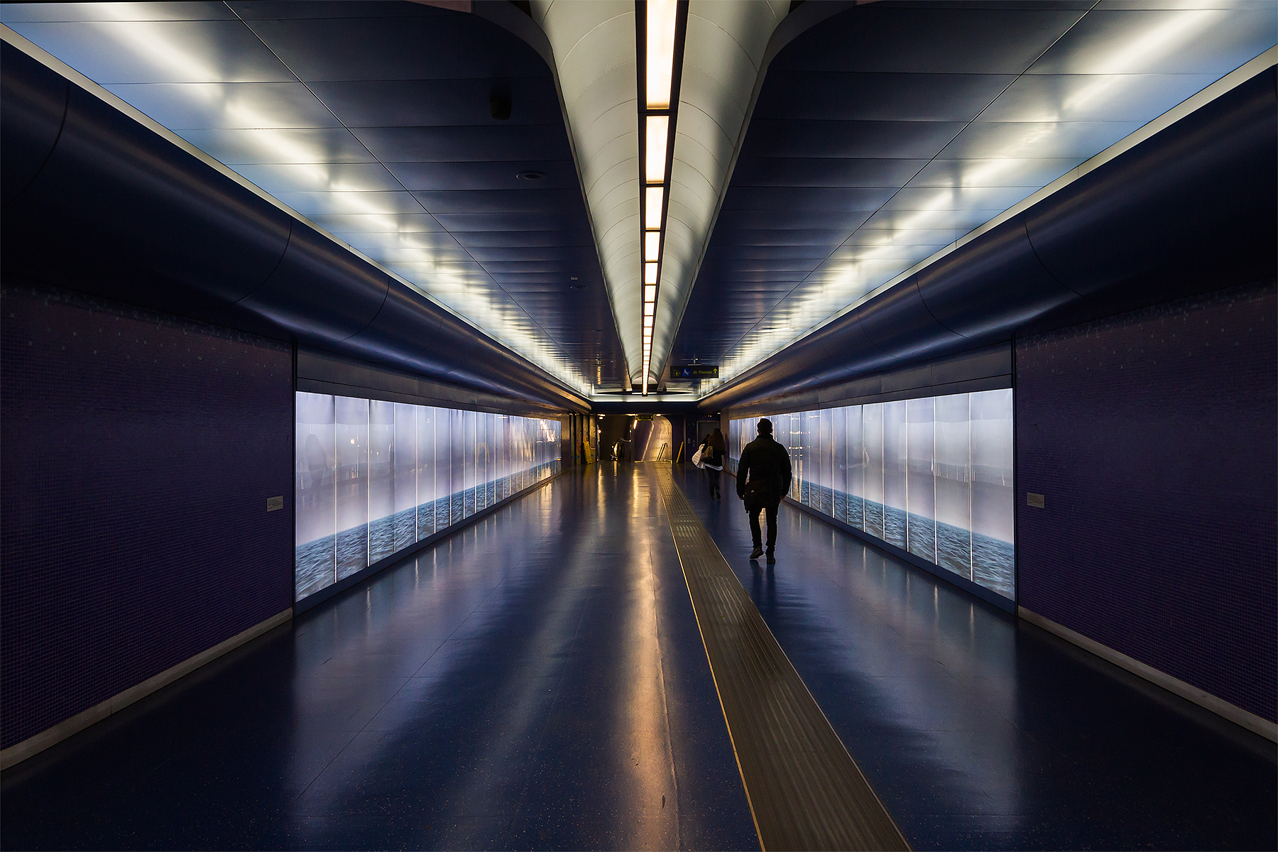 Between the two seas