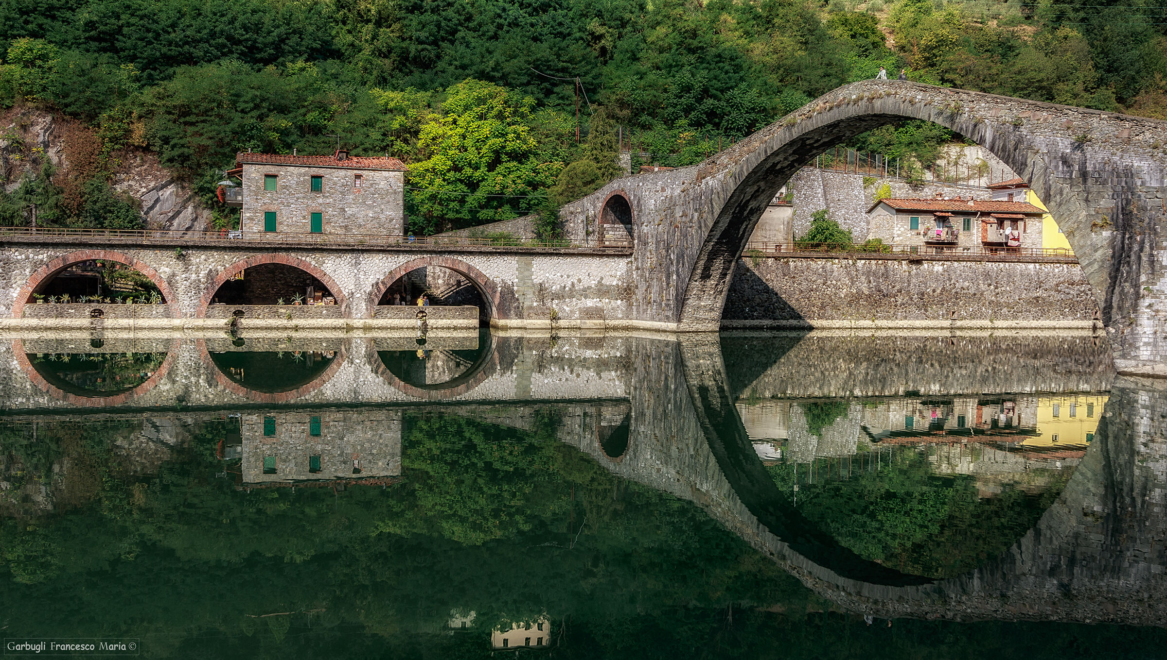 Riflessi sul Serchio - Lucca