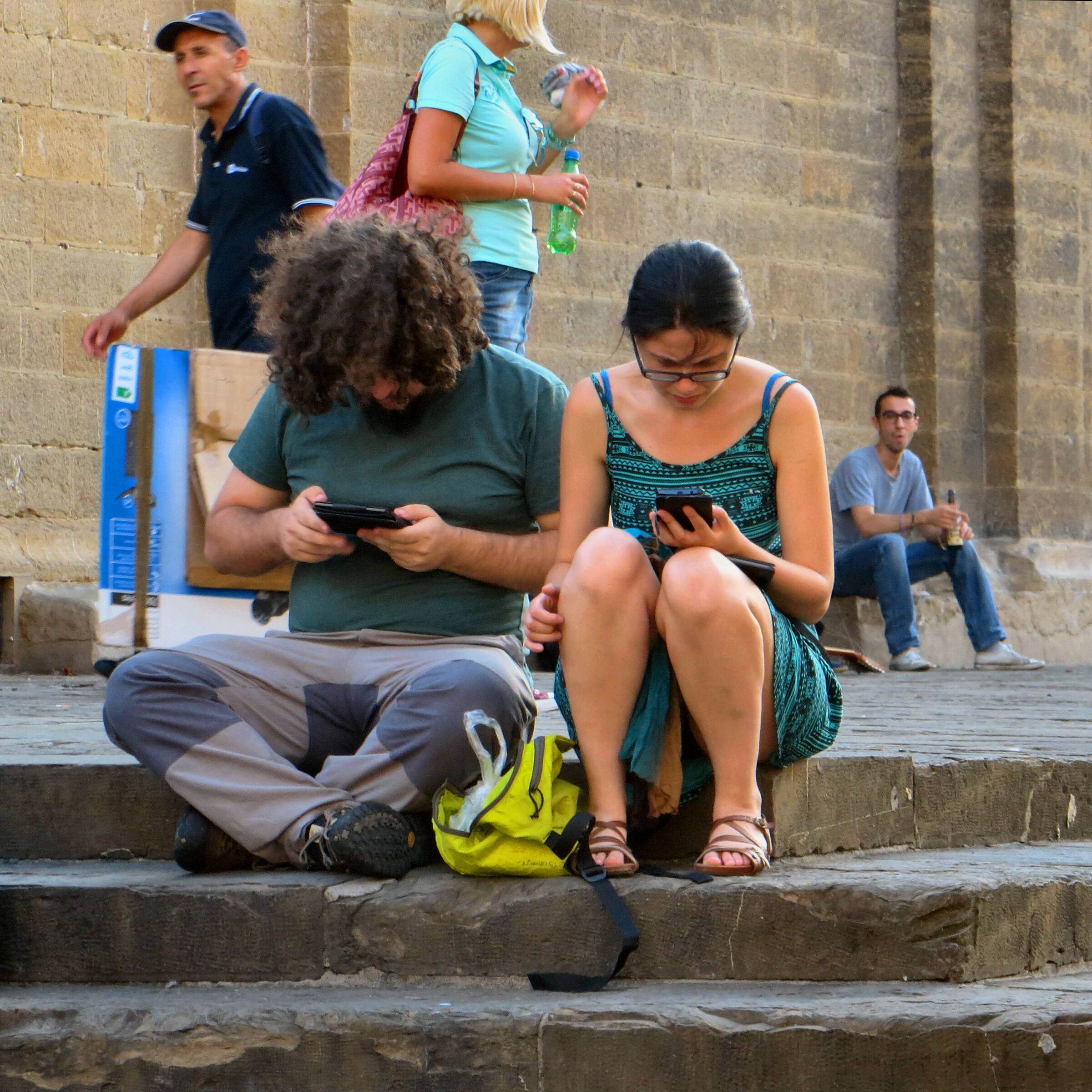 Tourists in Florence 12