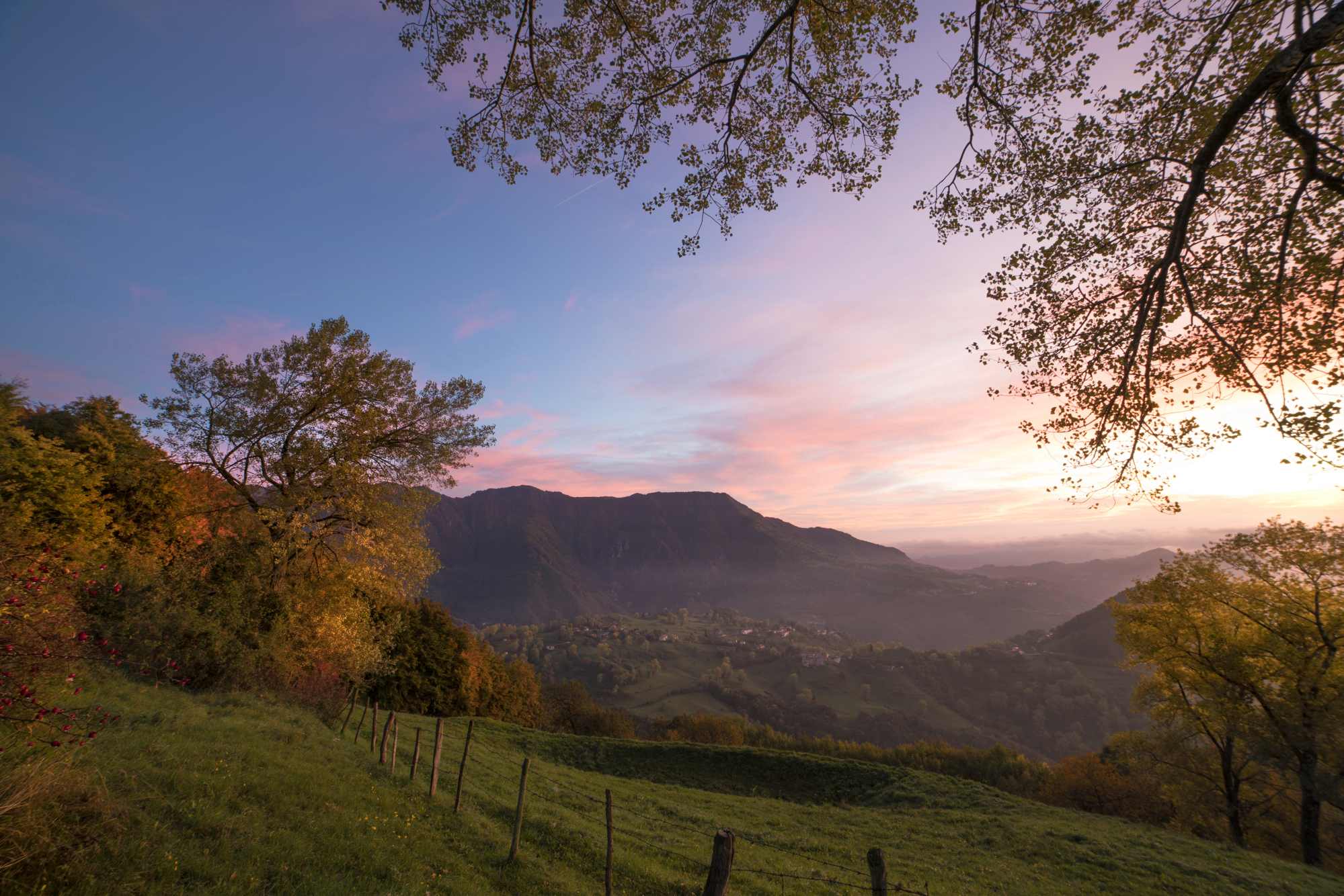 sunrise at Campofontana