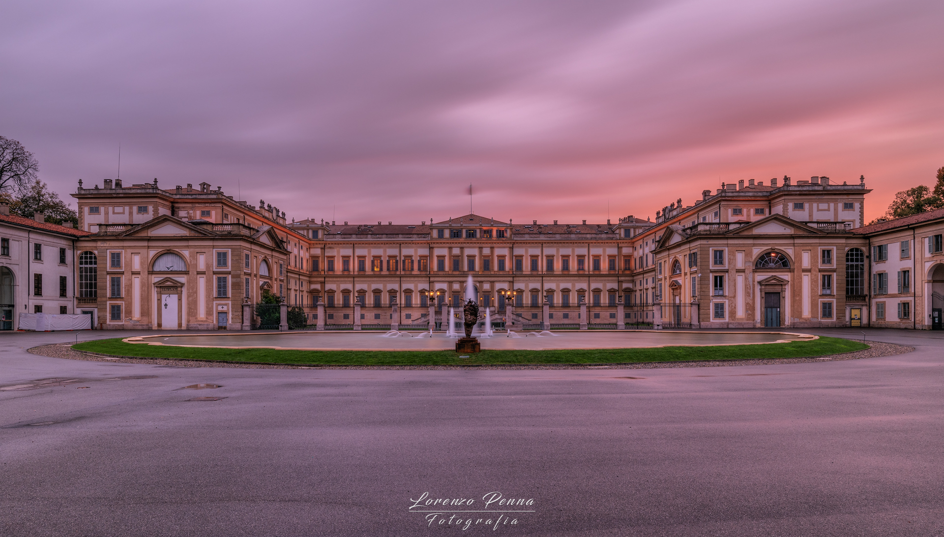 Royal Villa at dawn