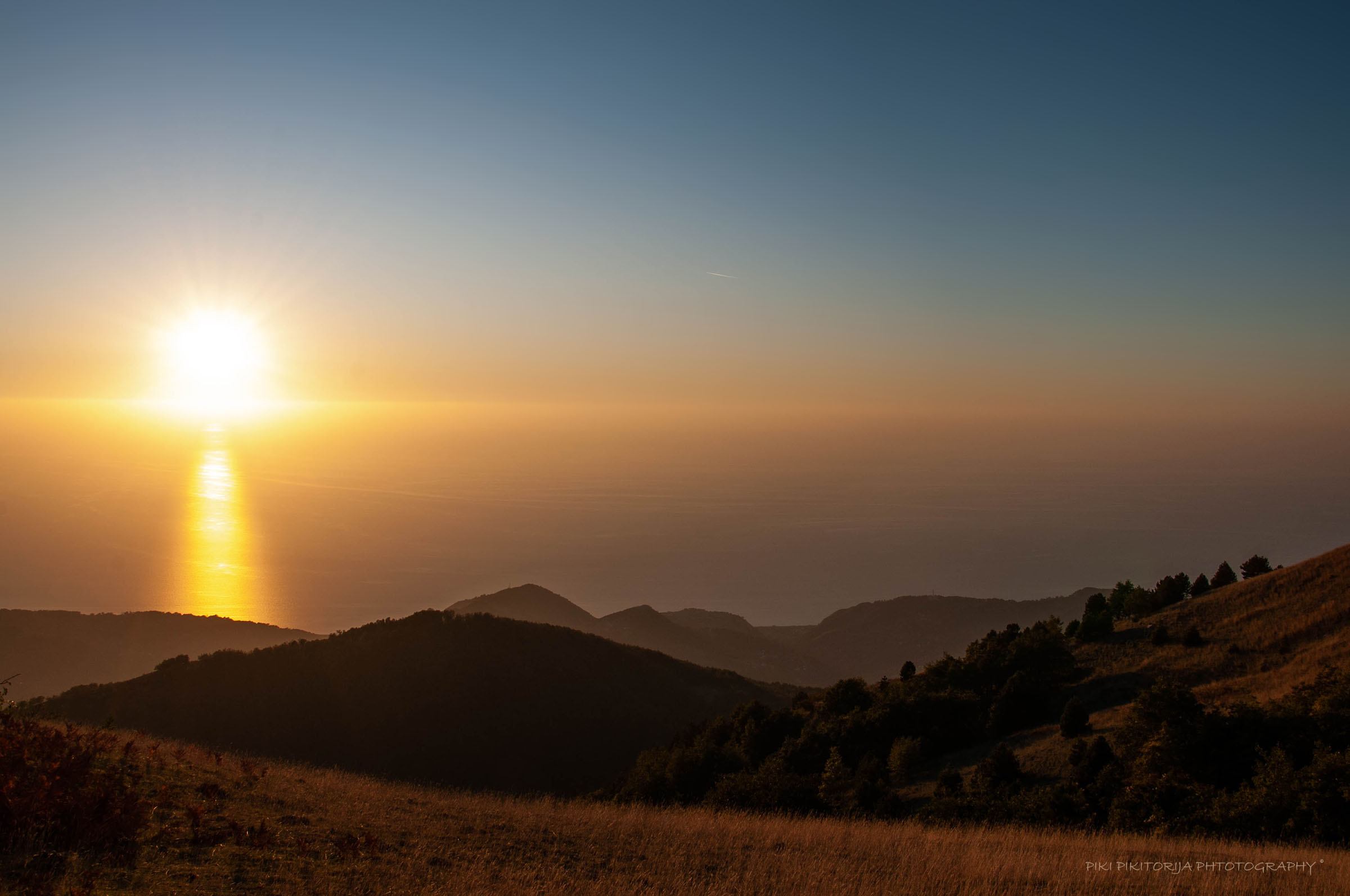 Tramonto irripetibile