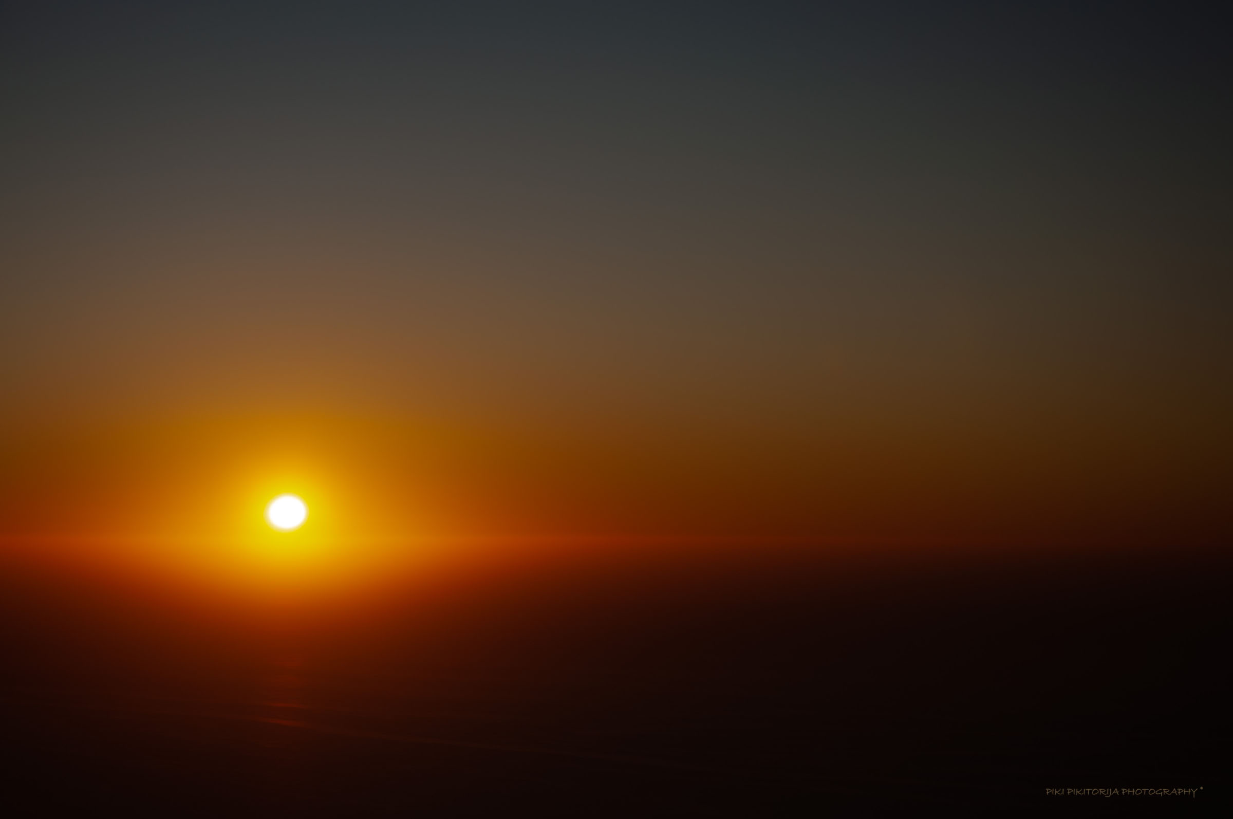 Tramonto irripetibile