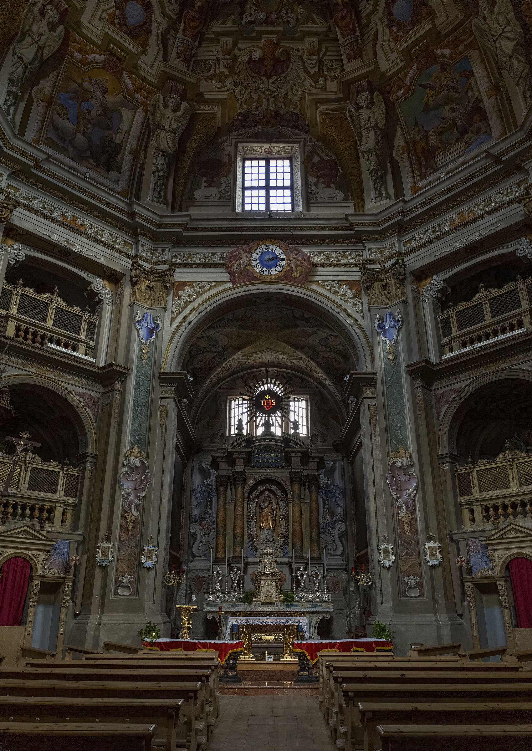 La chiesa di San Ignazio Bormio.