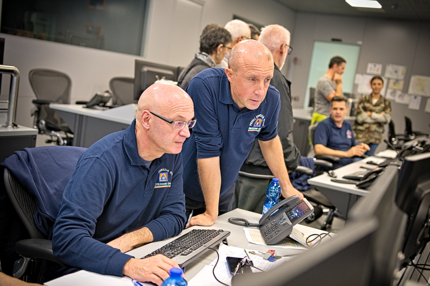 Al lavoro presso la SO della Prot. Civile fvg-open DAY