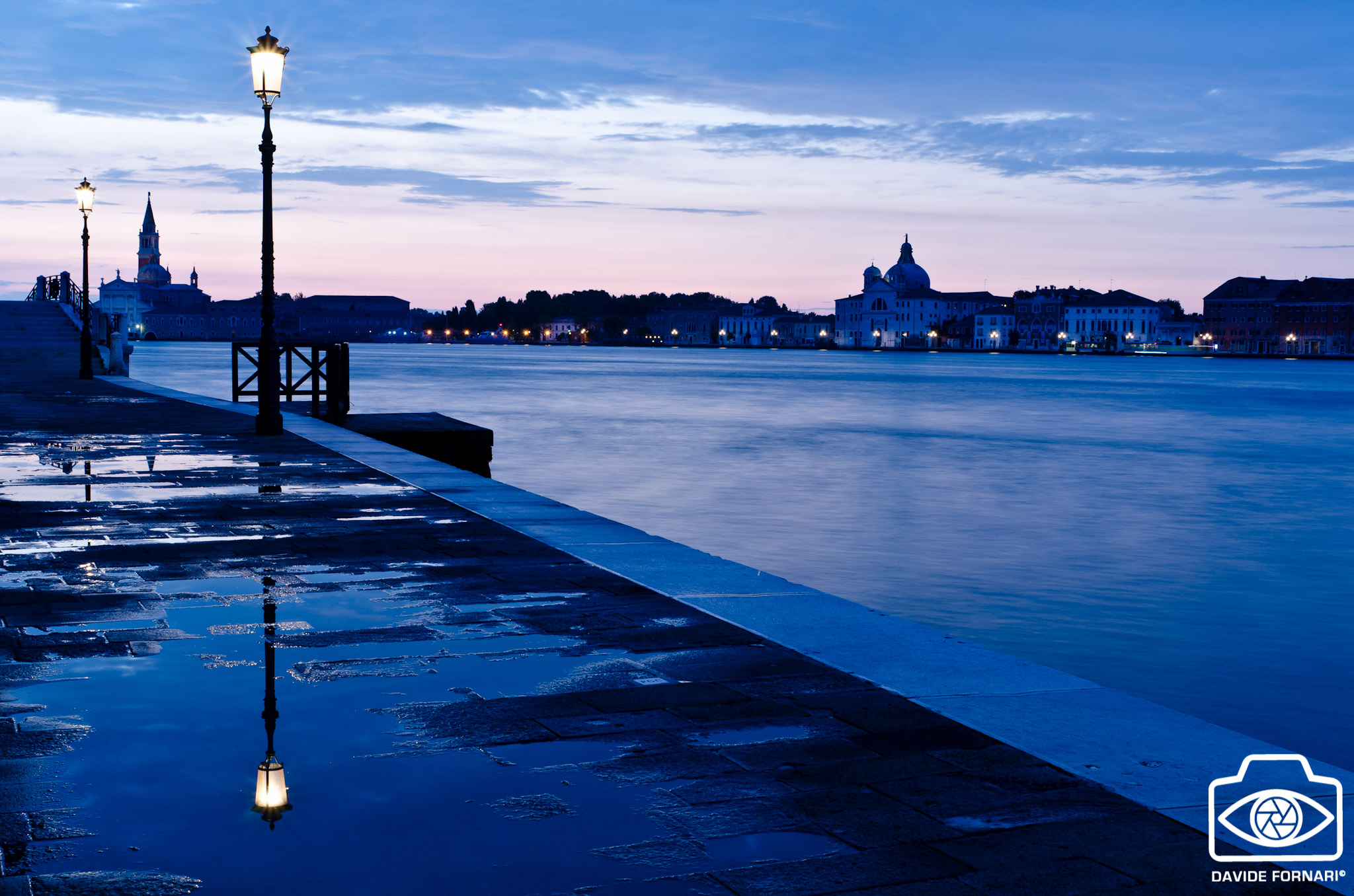 Venezia - Canale della Giudecca prima dell'alba
