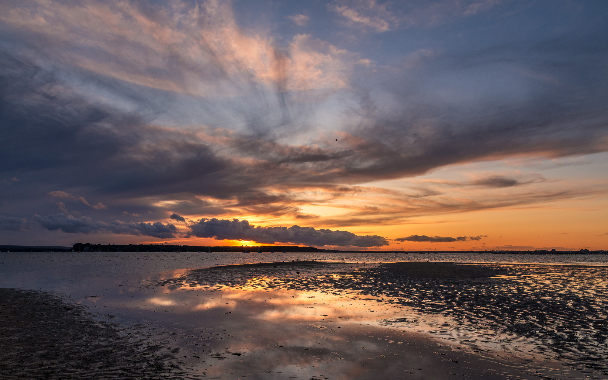Sunset Over Poole Harbour