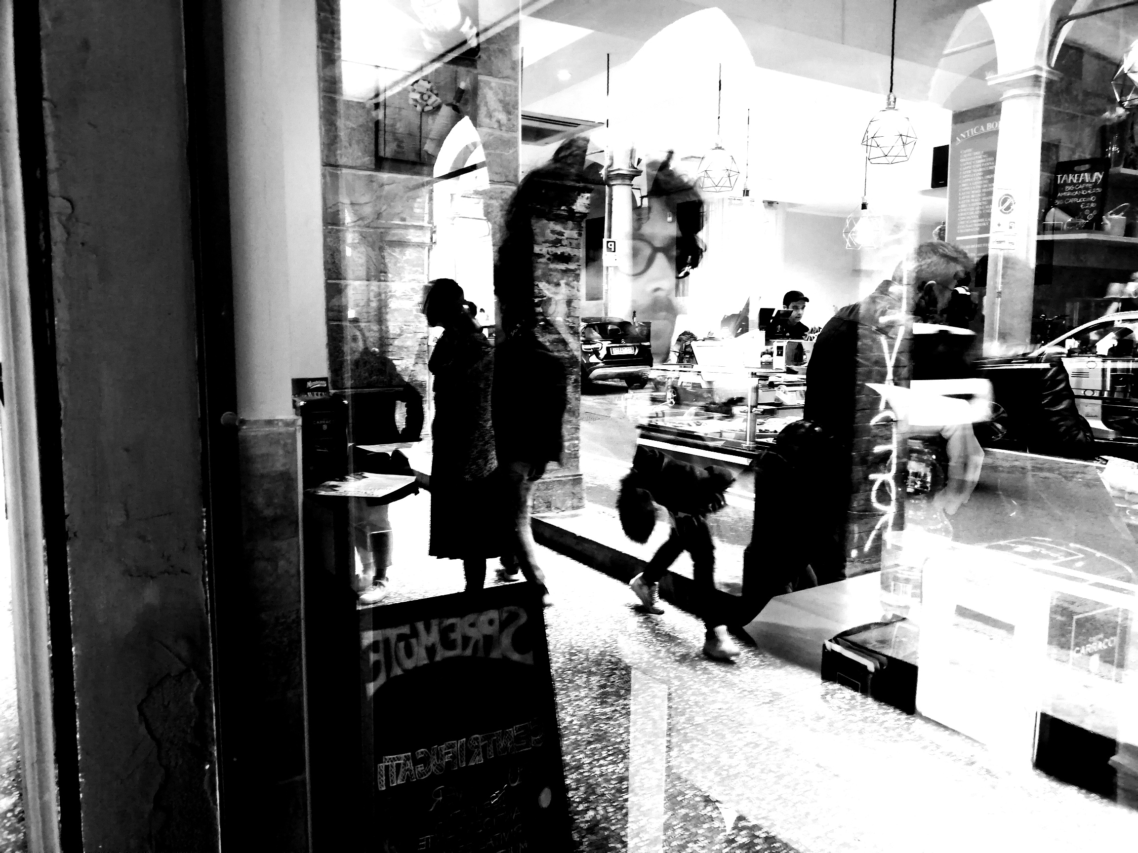 Bar under the porches