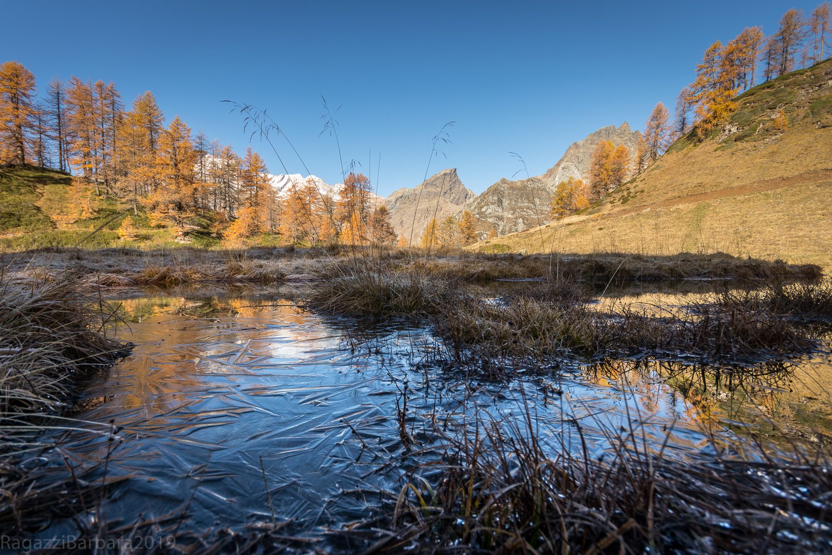 Winter begins at sangiatto