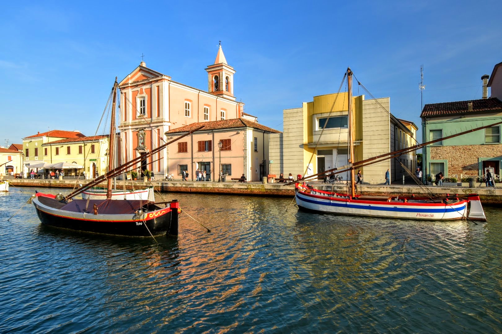 Cesenatico, parte del Porto Canale