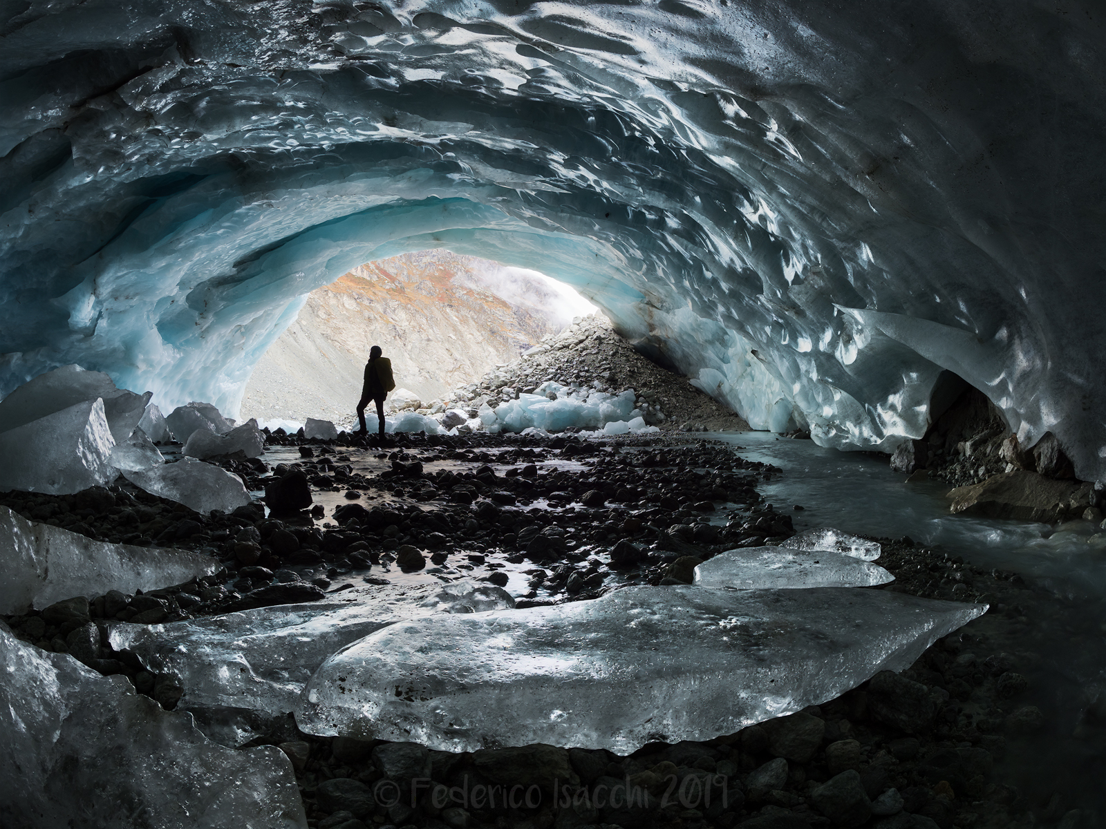 Nel cuore del ghiacciaio