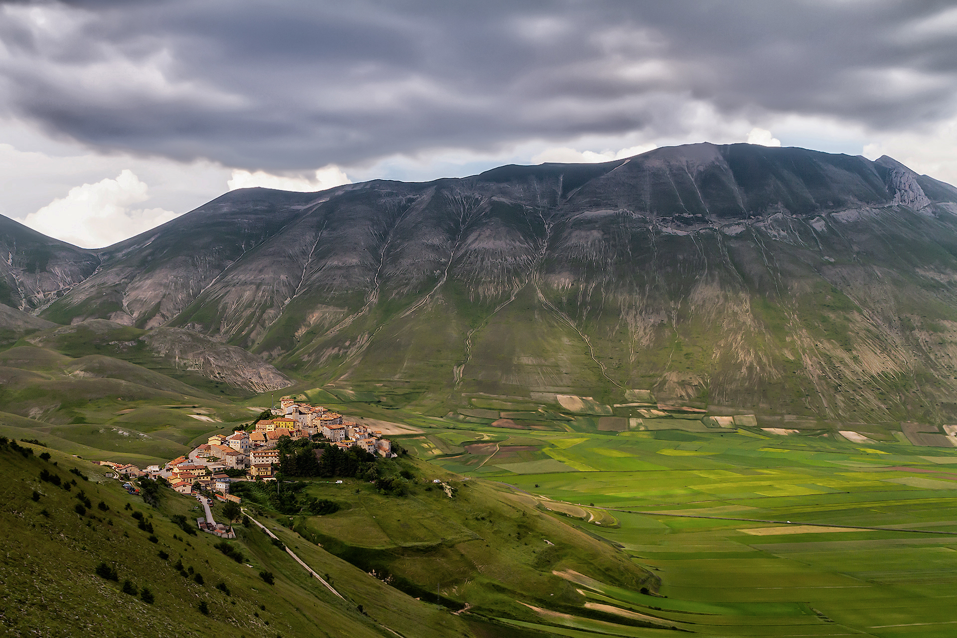 Castelluccio dall'alto
