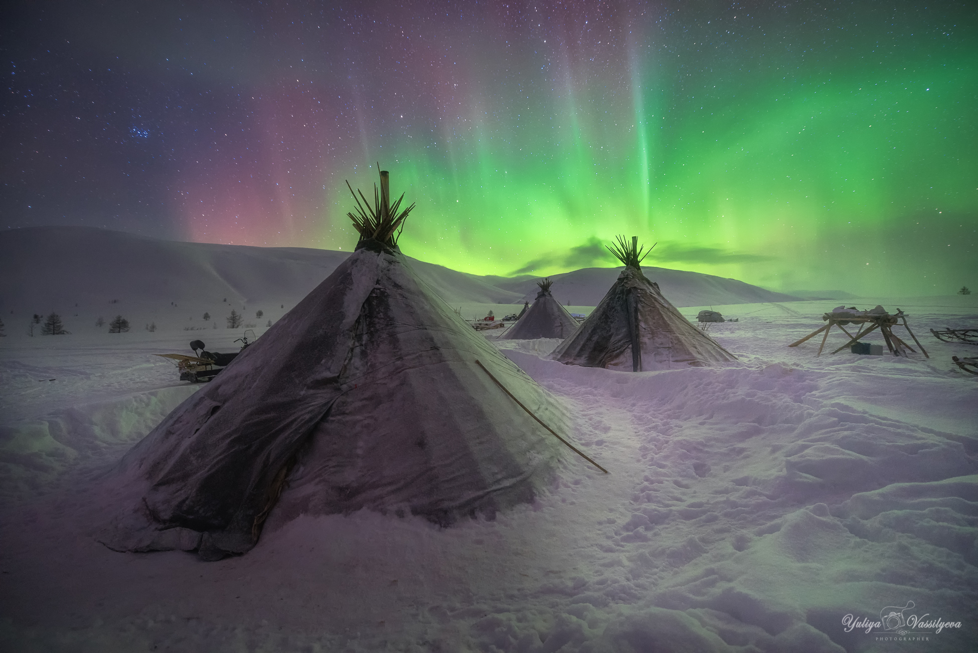 The Aurora at the Arctic Circle