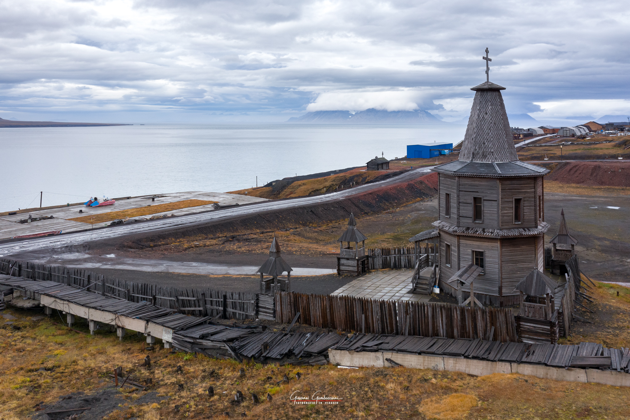 Barentsburg from heaven - Svalbard