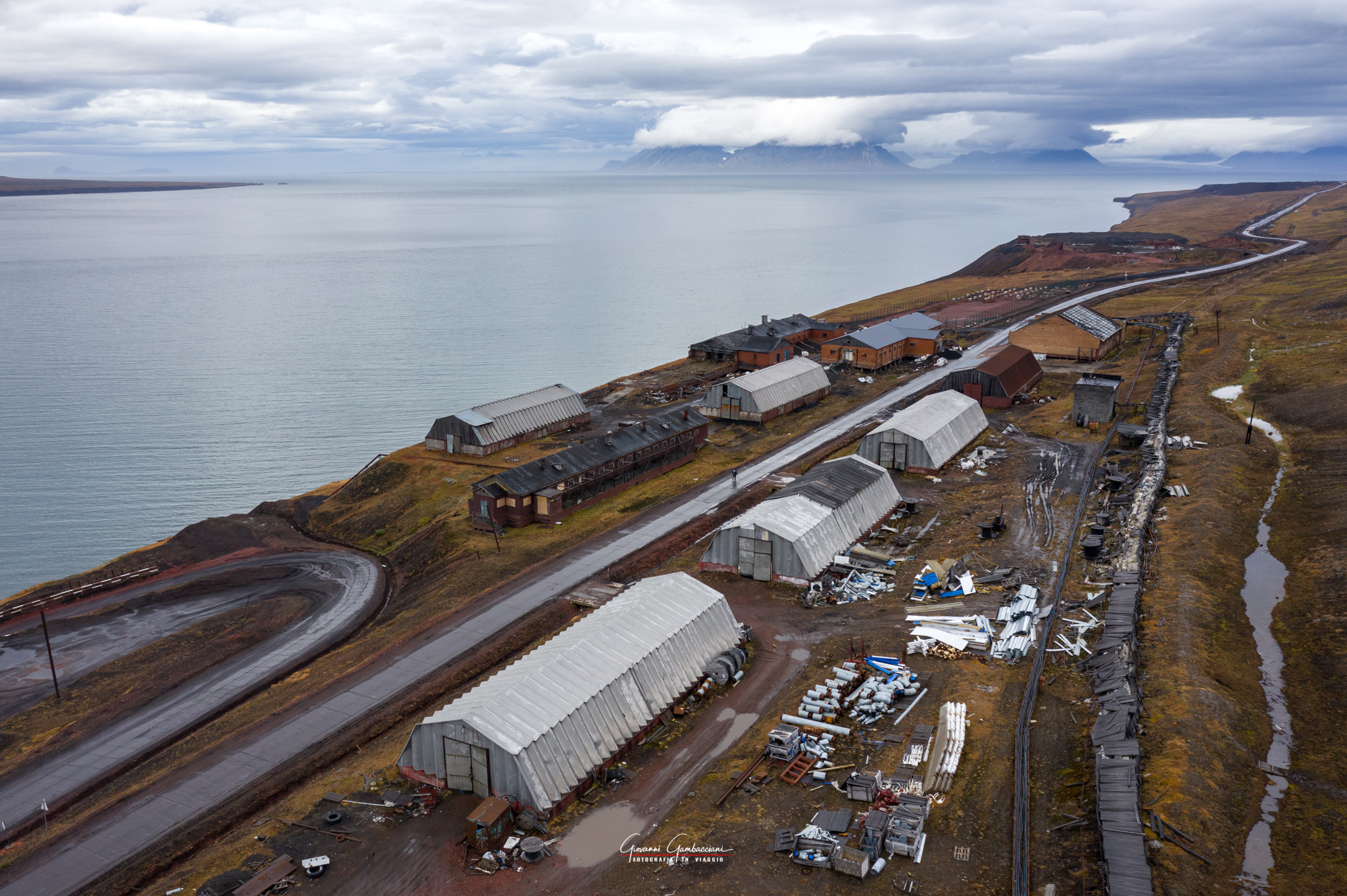 Barentsburg from heaven - Svalbard