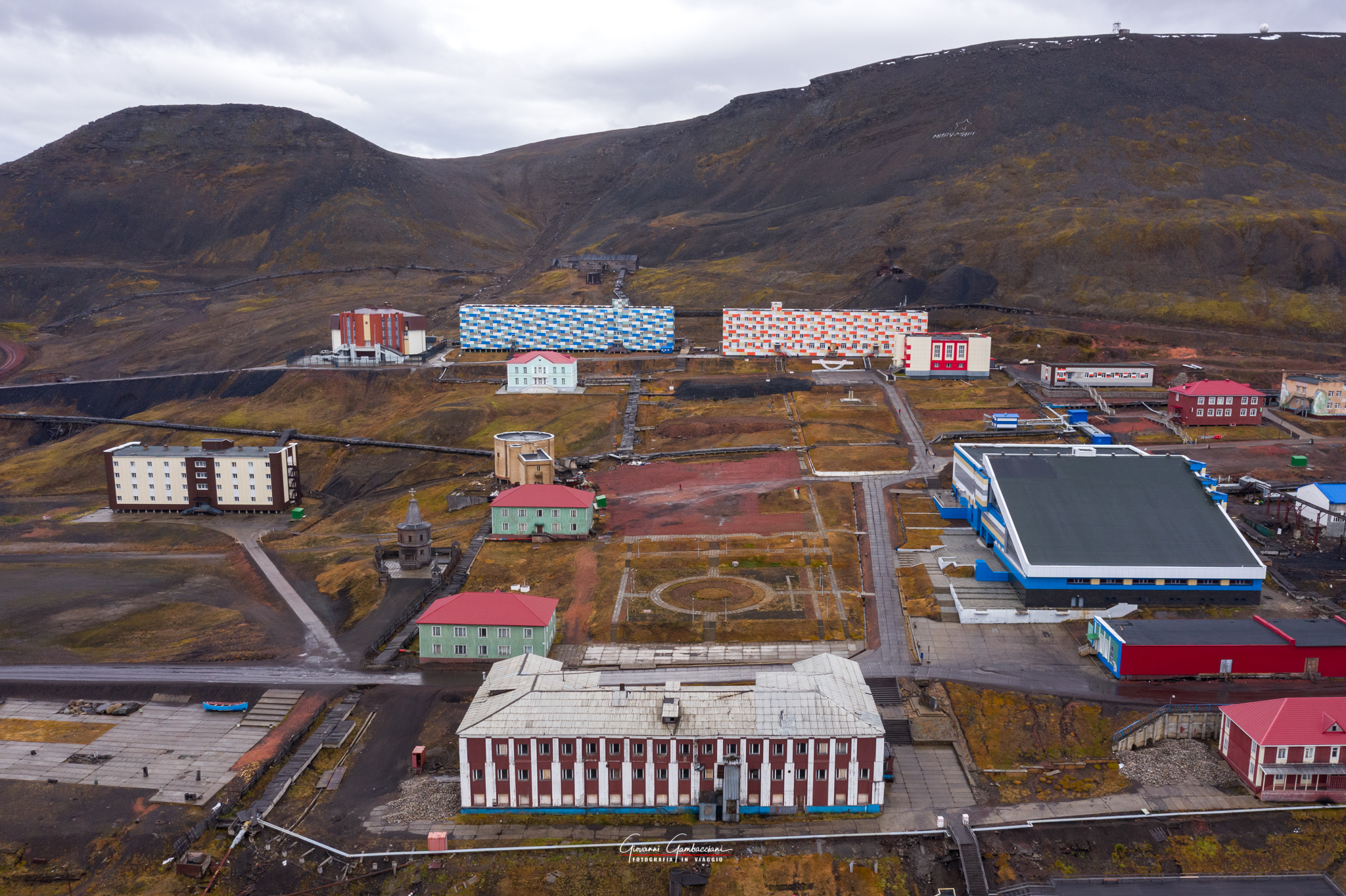 Barentsburg from heaven - Svalbard