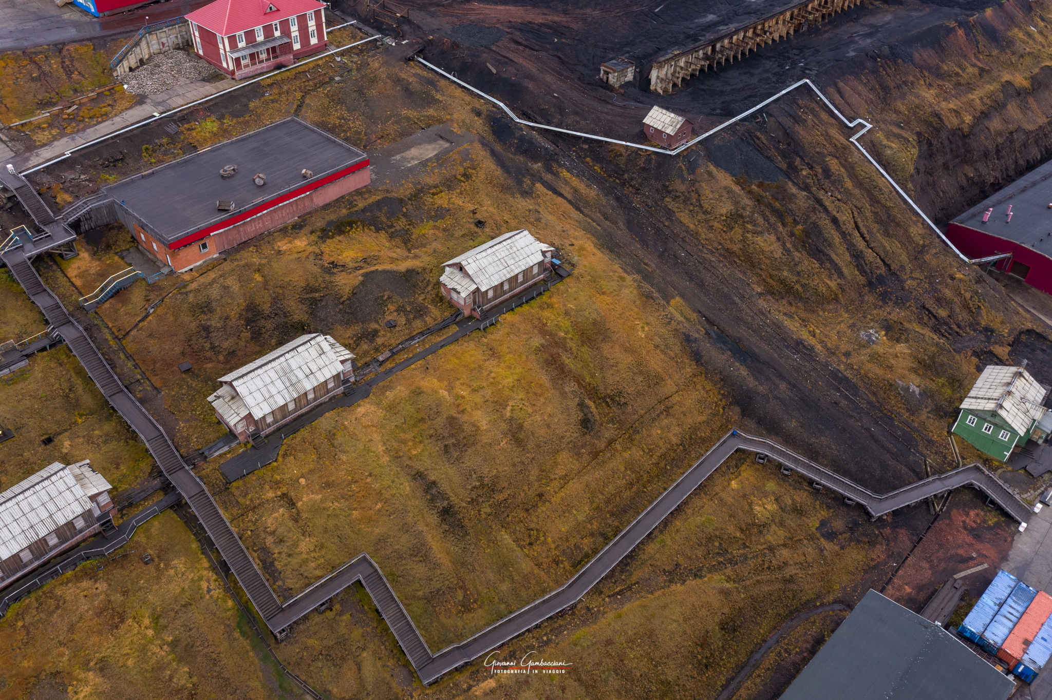 Barentsburg from heaven - Svalbard