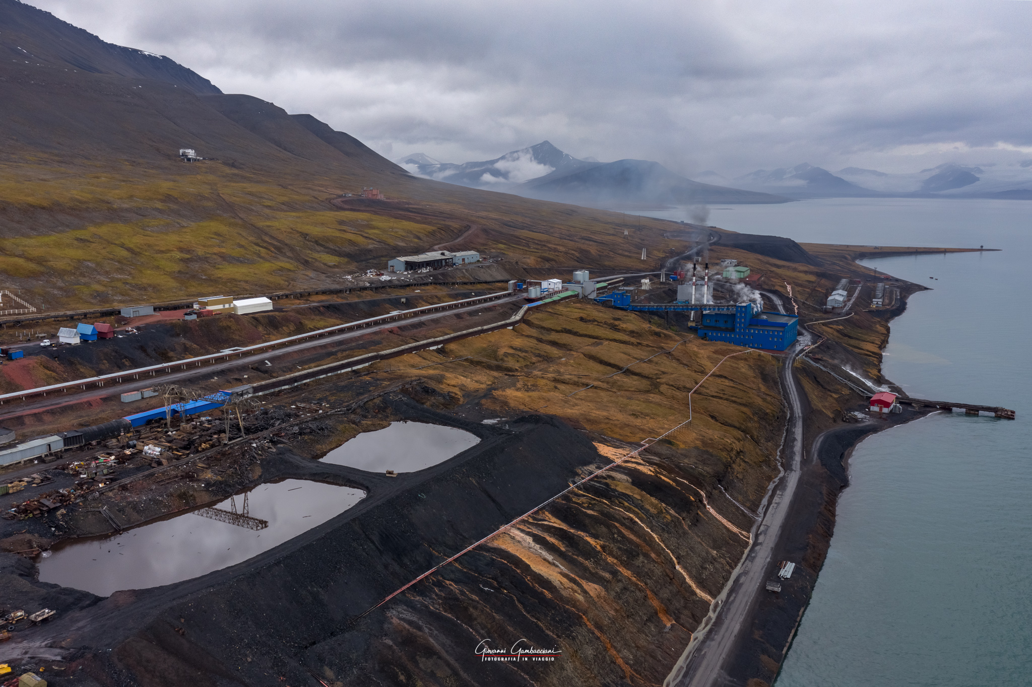 Barentsburg from heaven - Svalbard
