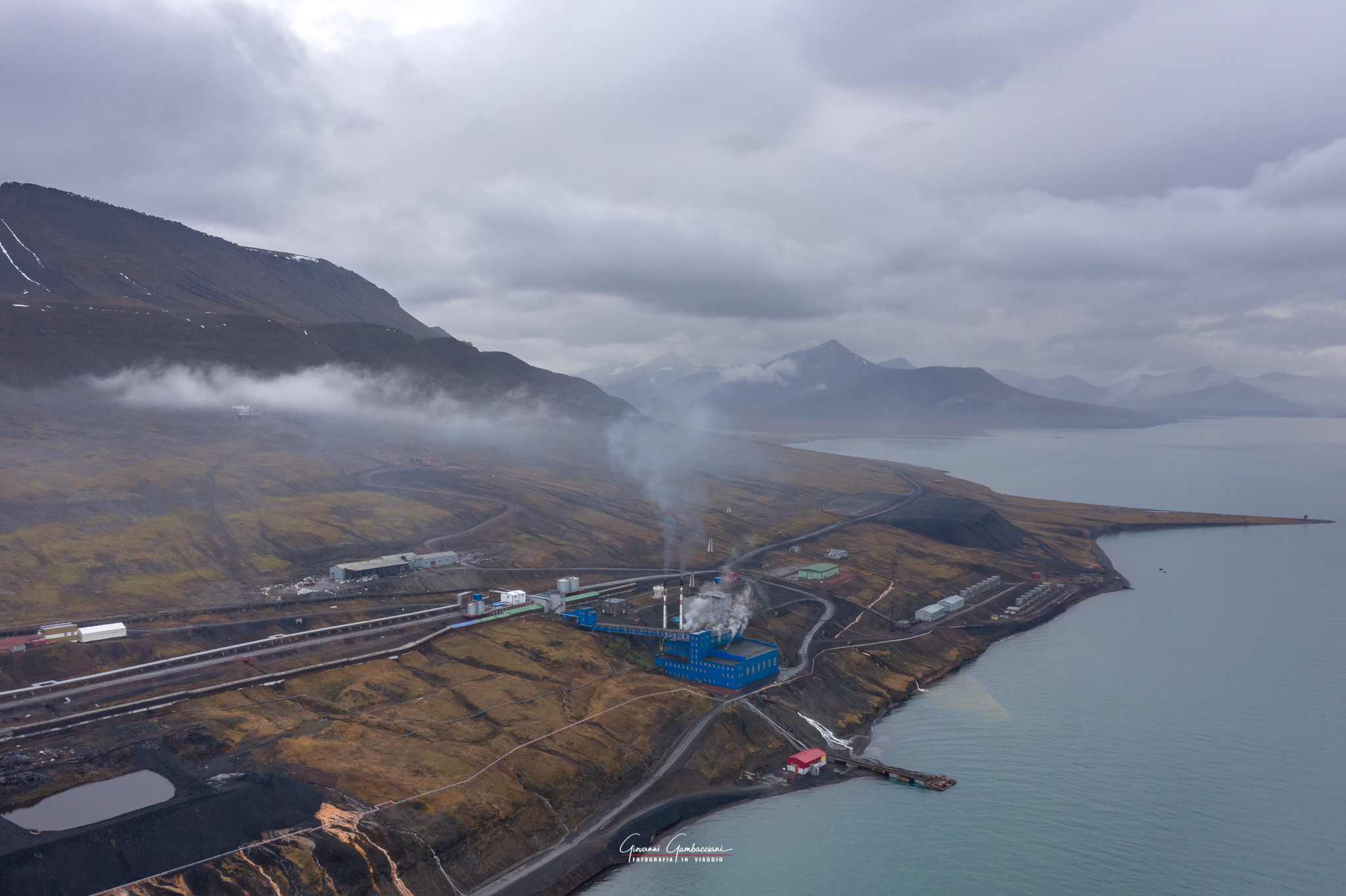 Barentsburg from heaven - Svalbard