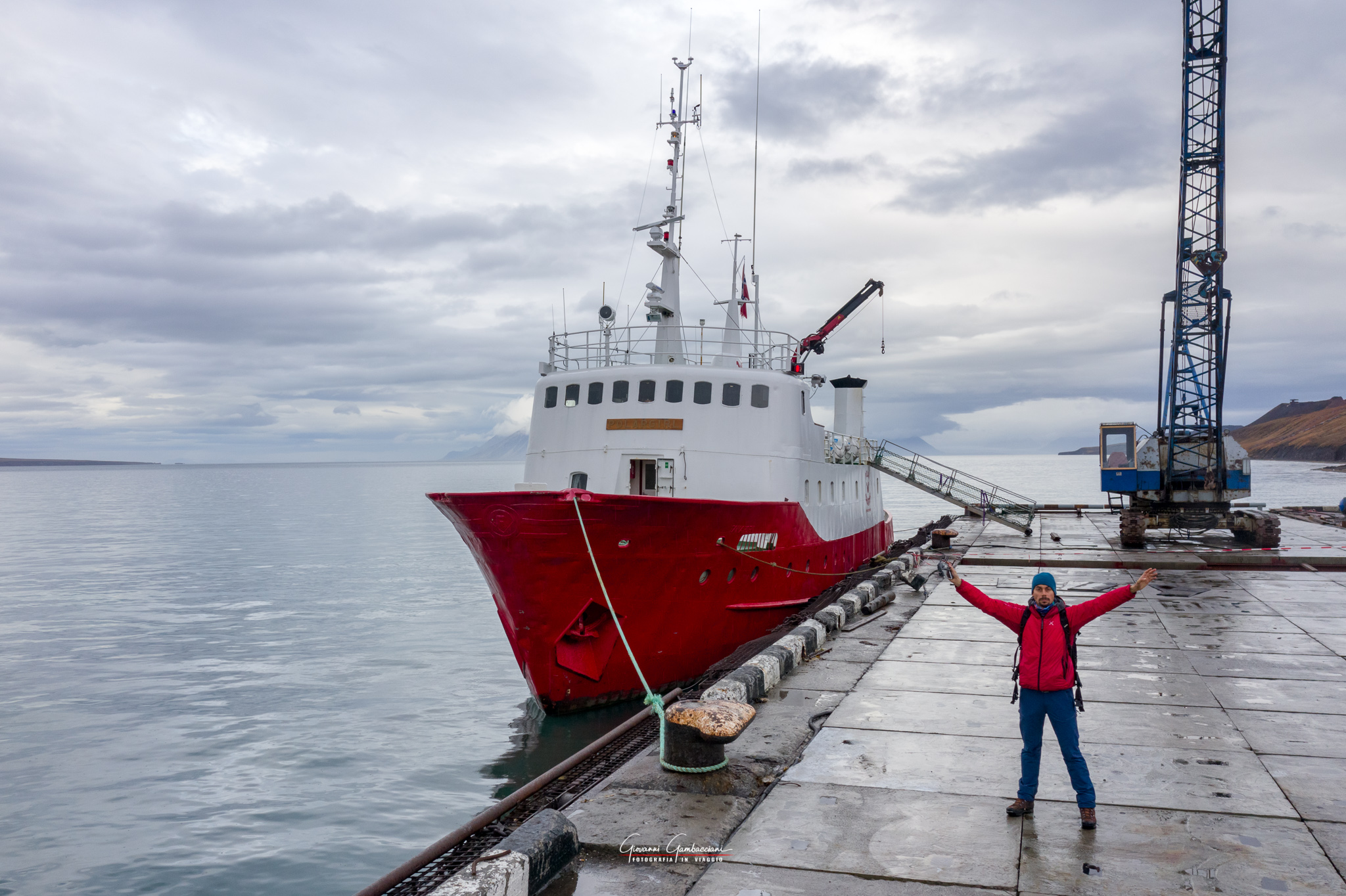 Barentsburg from heaven - Svalbard
