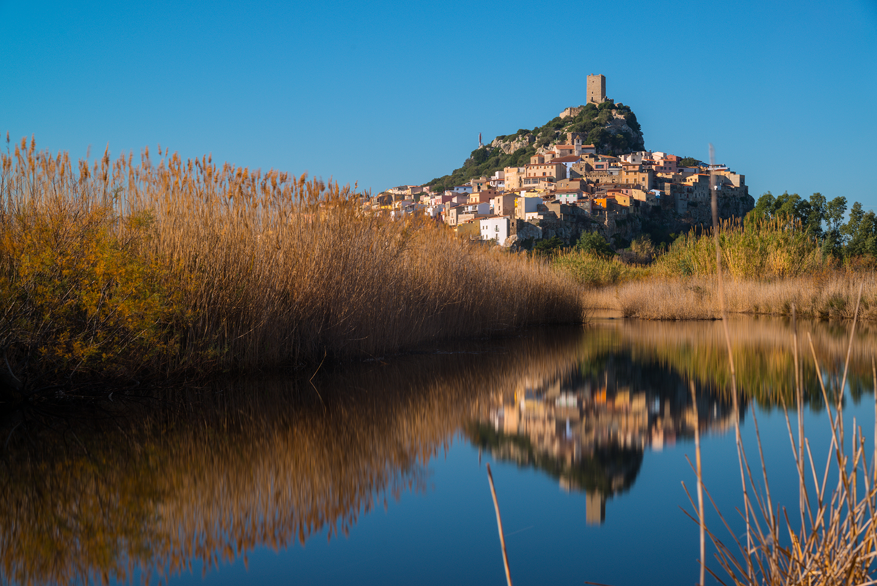 Posada as seen from rio Santa Caterina