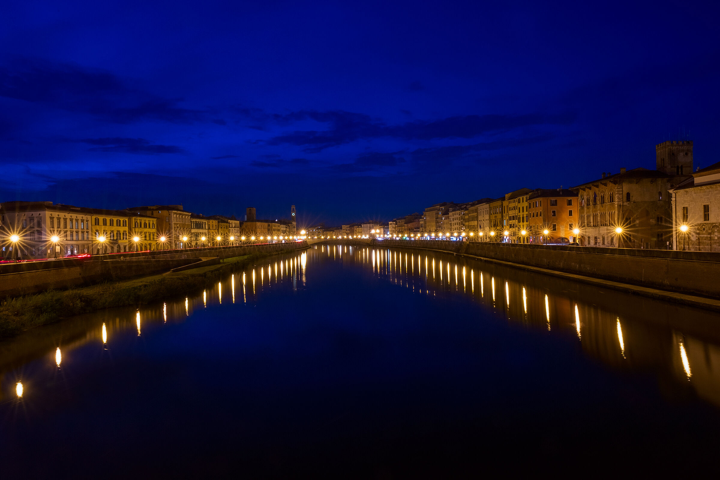 Blue Hour in Pisa