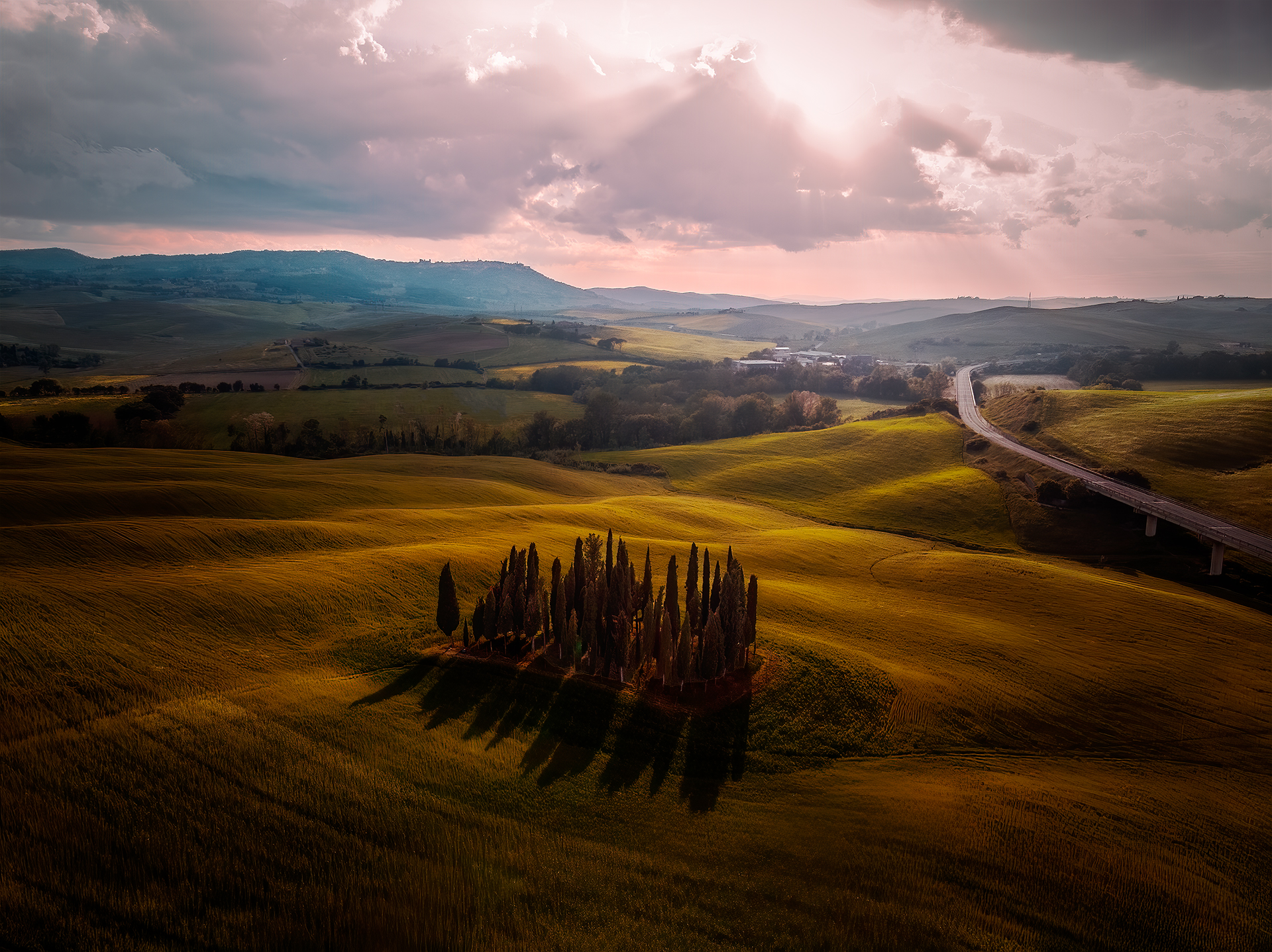 Autunno in Val d'Orcia