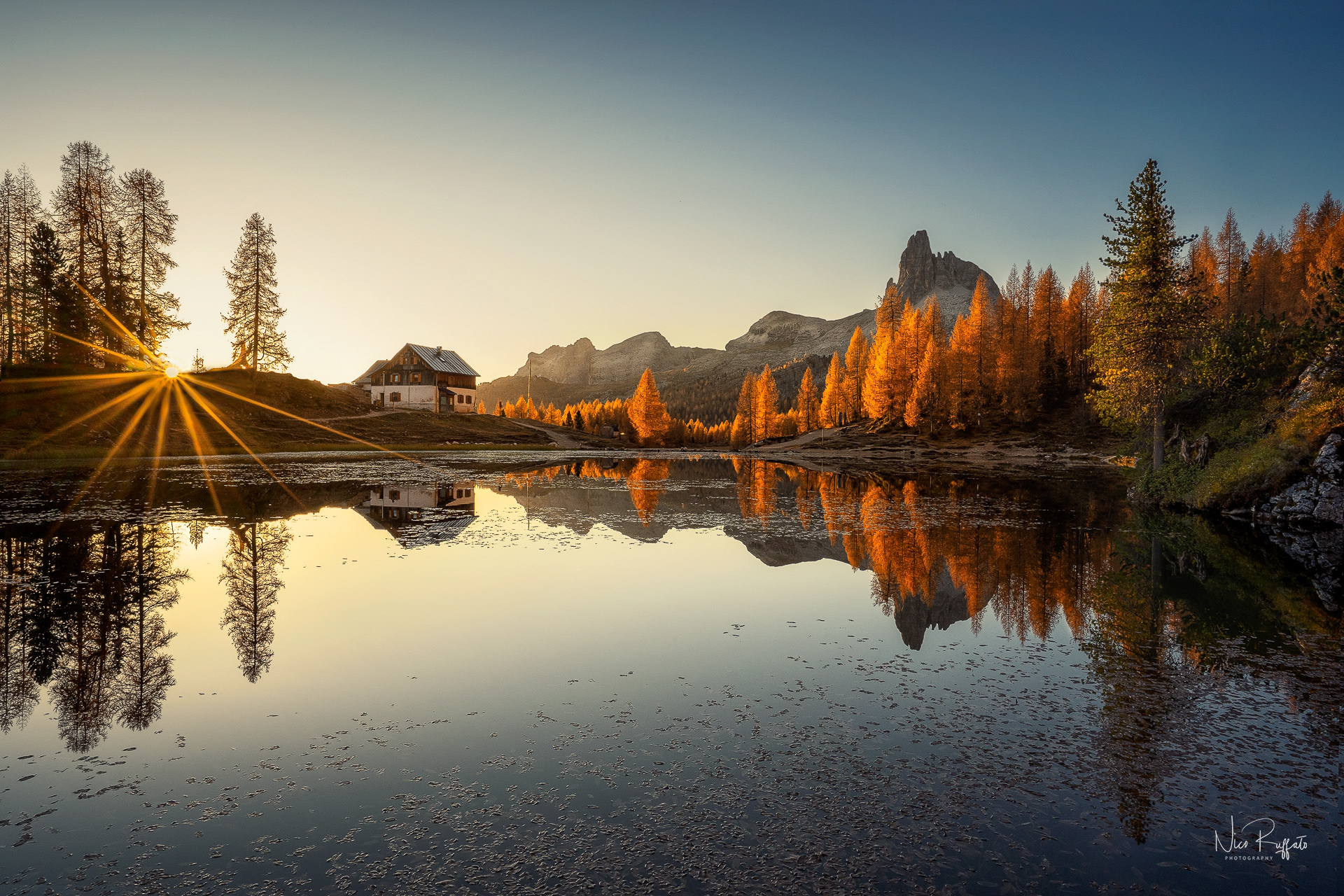 Sunrise at Lake Federa