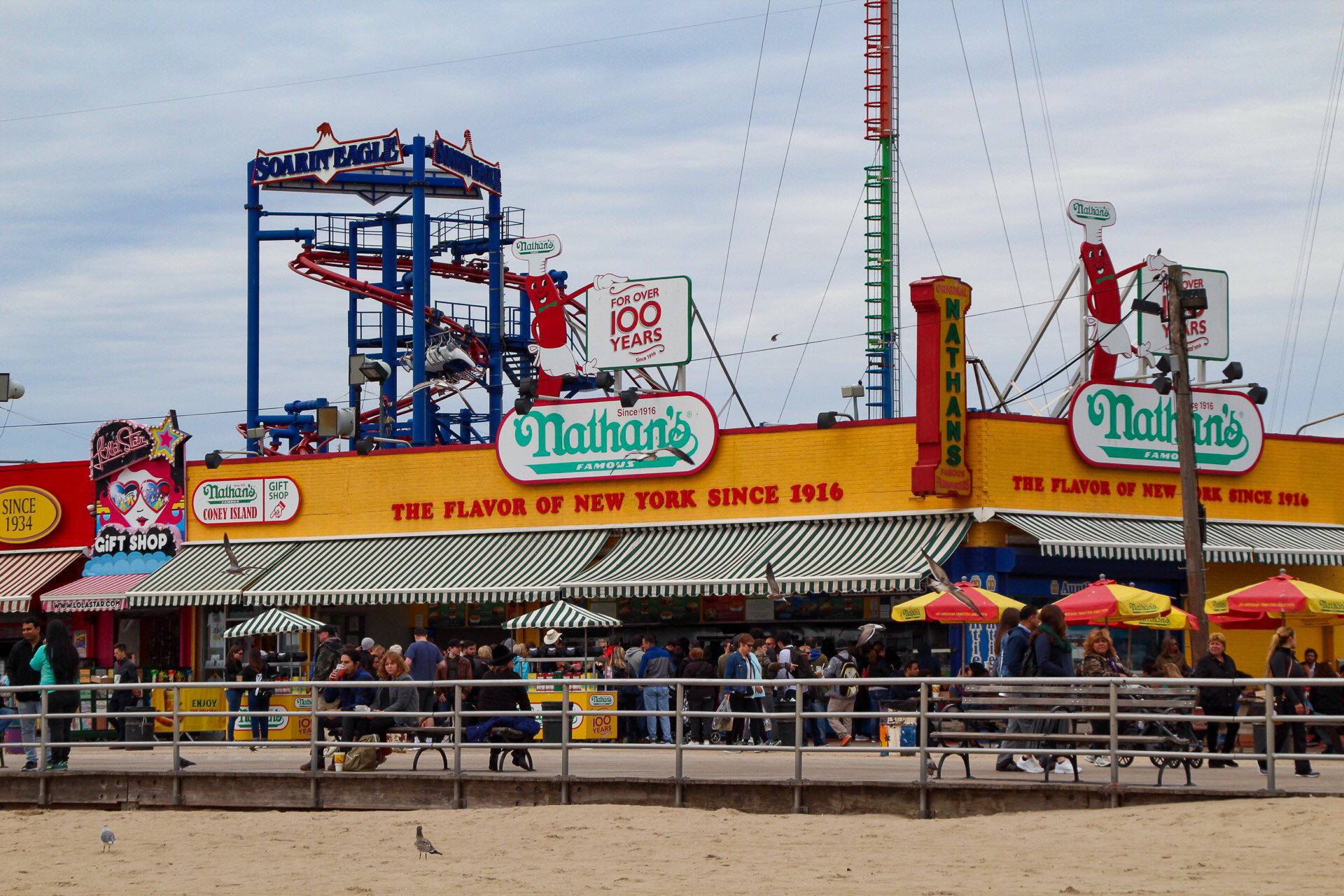 Nathan's a Coney Island