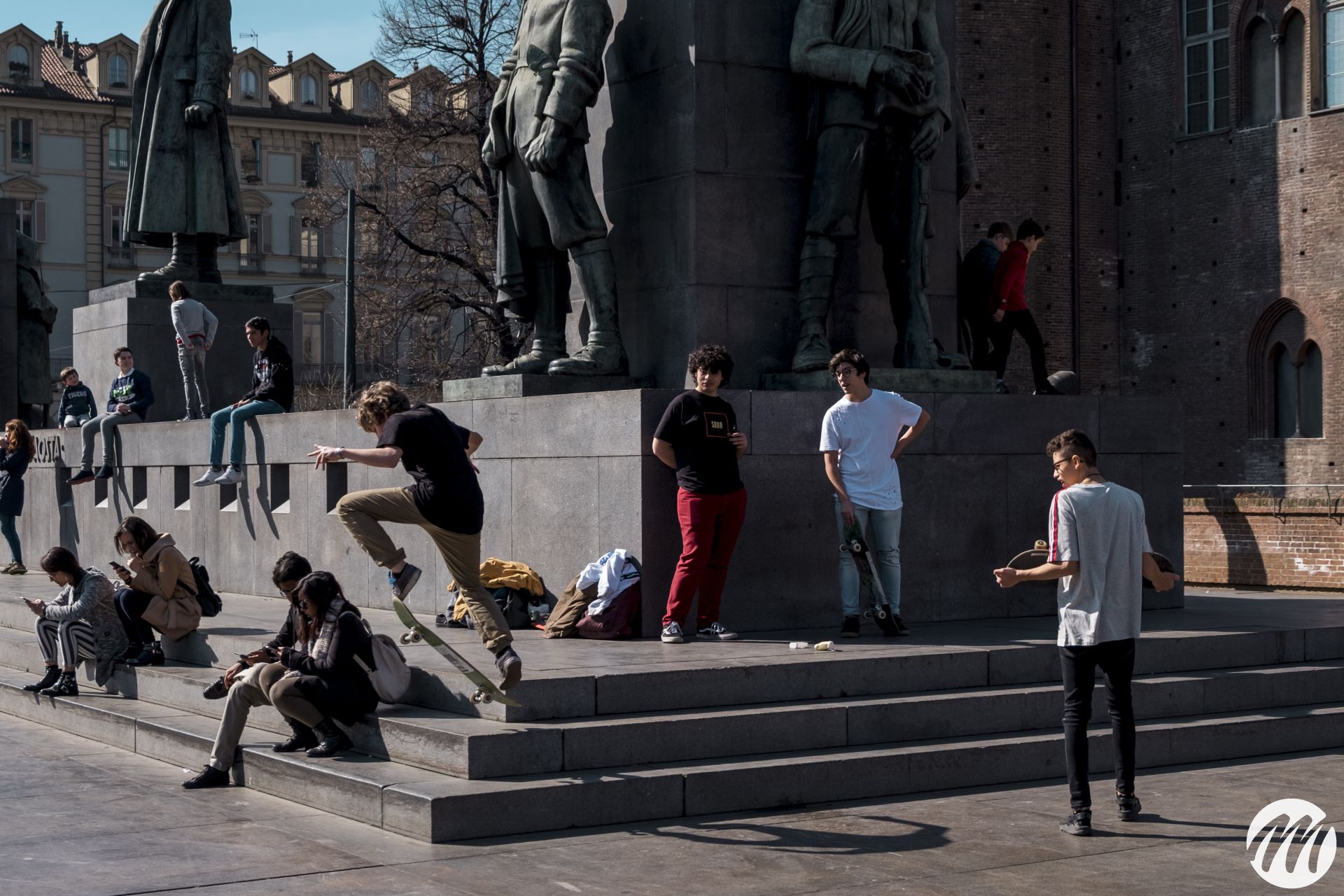 Ragazzi a Torino