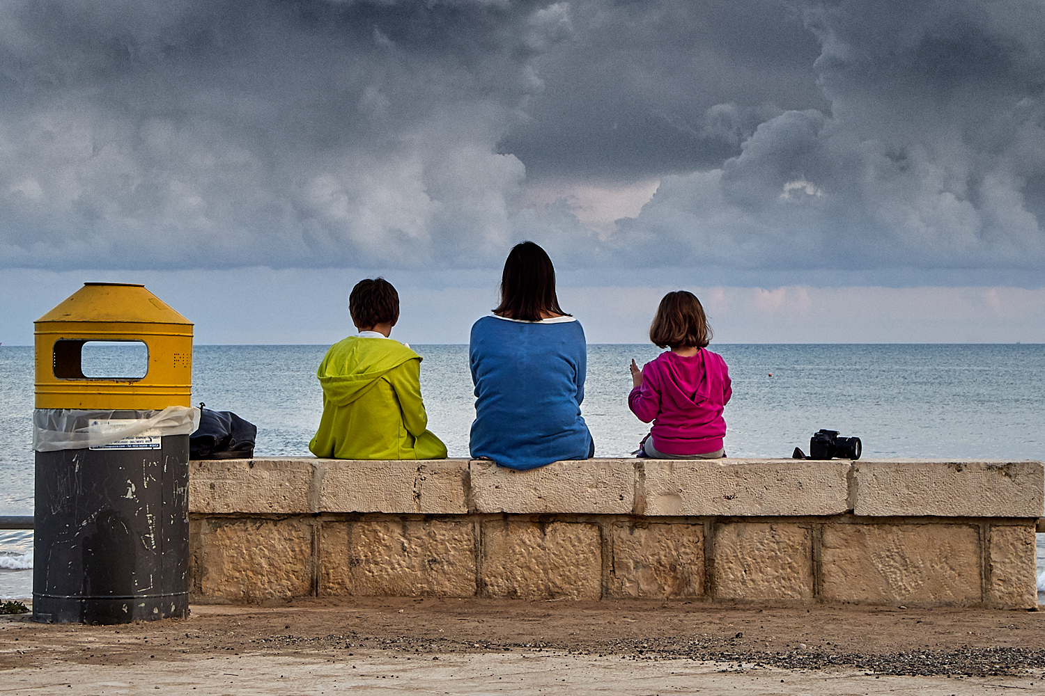 waiting for the rain