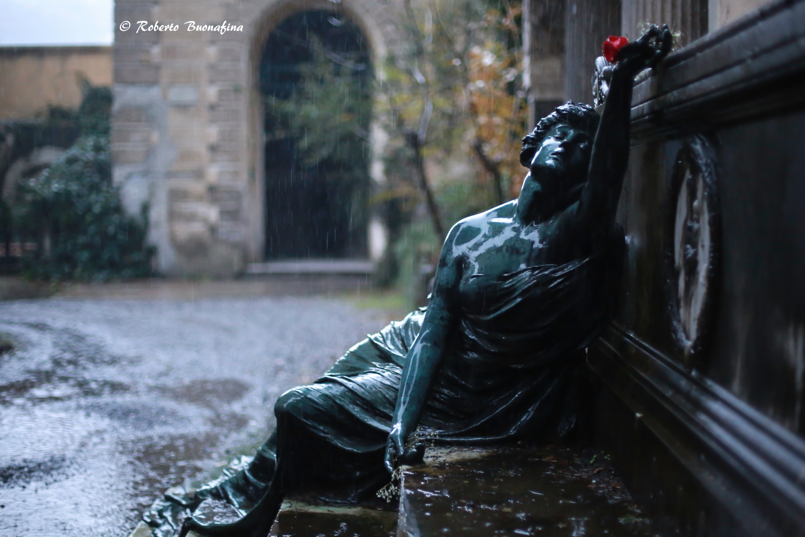 Staglieno - A rainy day