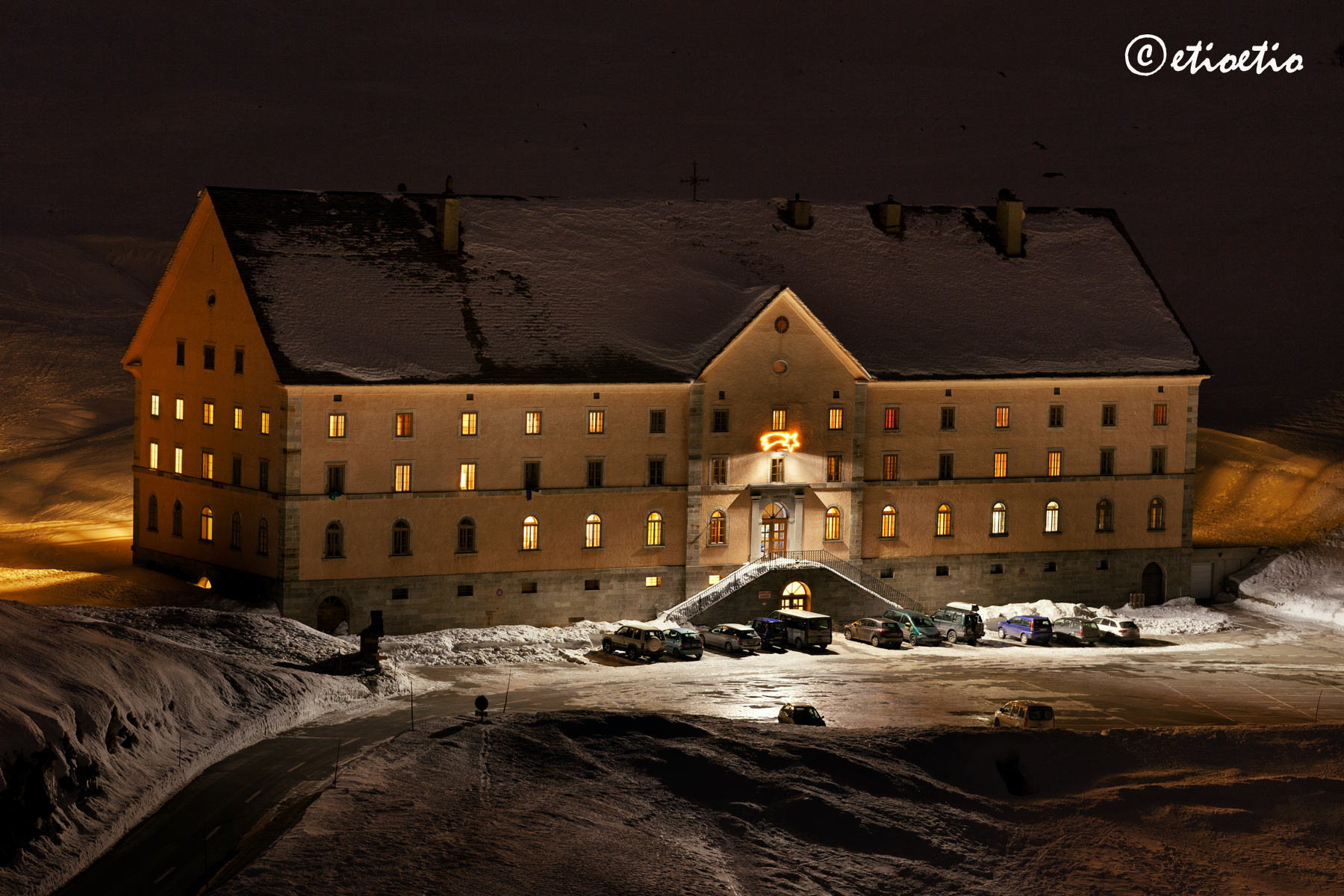 sera all'Ospizio del Sempione