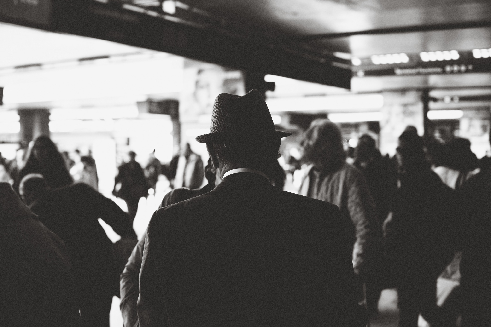 La vita vista di spalle