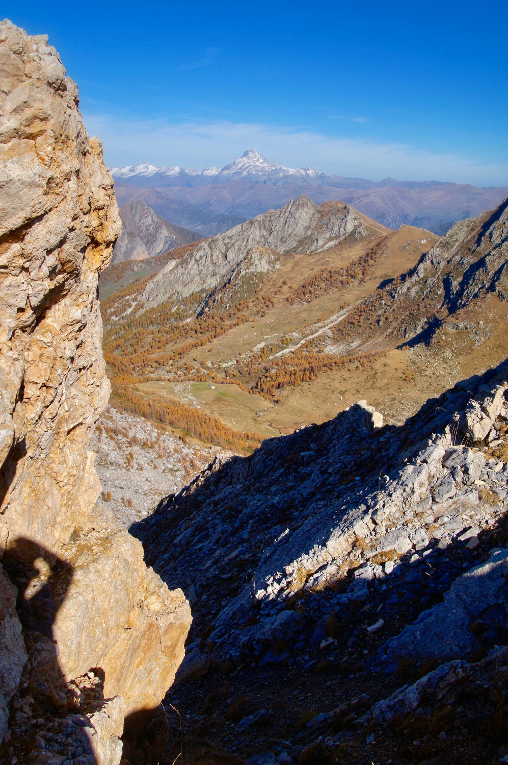 From the Meja I take a picture at the Monviso