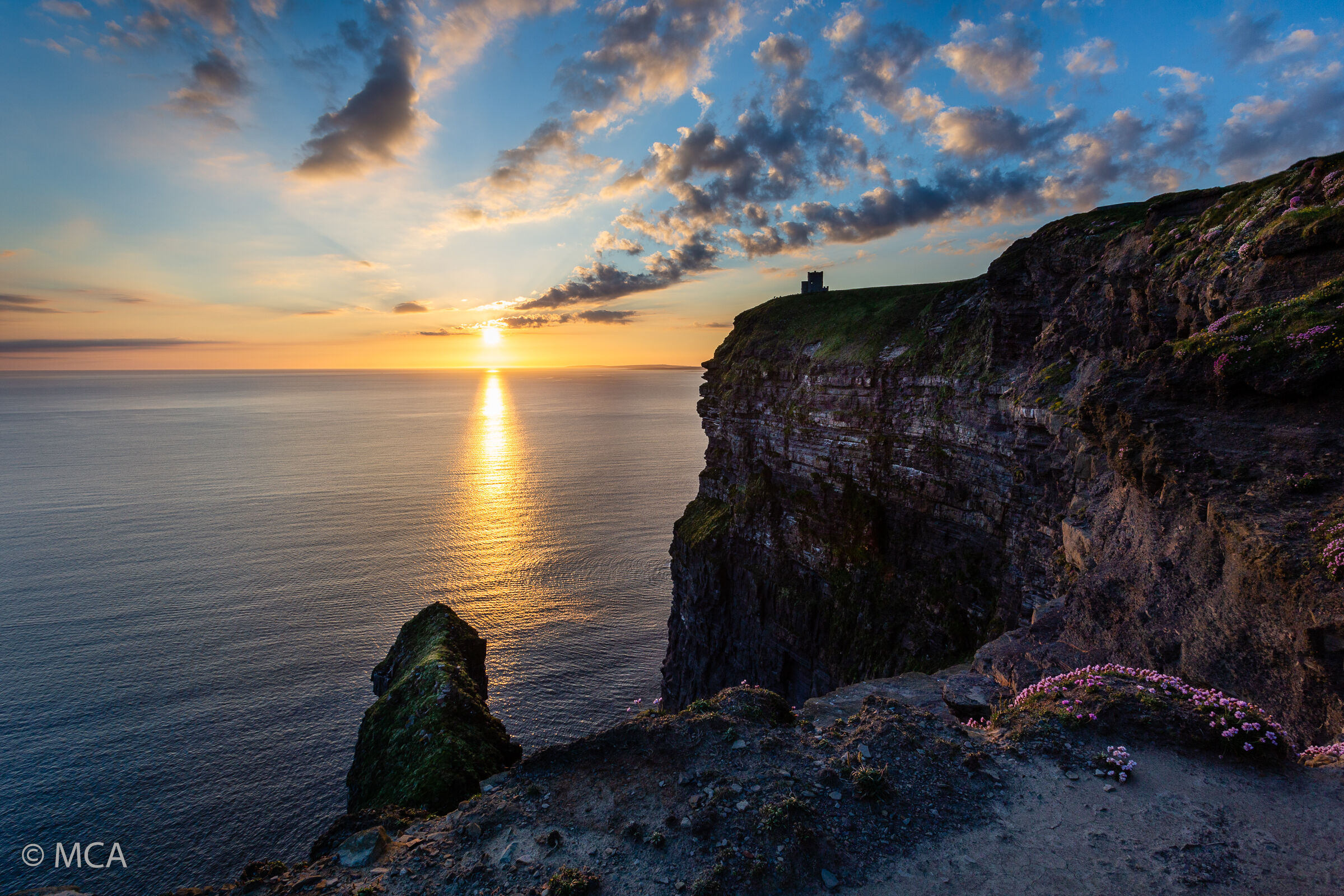 Ireland Sunset, New Hampshire