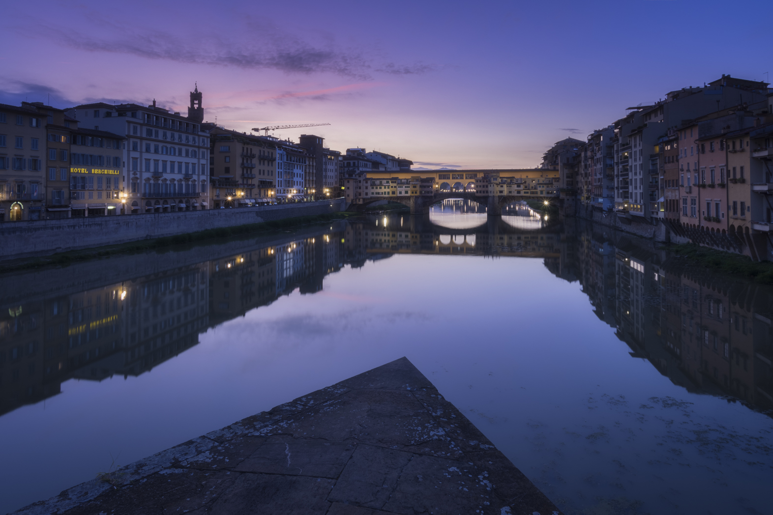 Sunrise at the Old Bridge