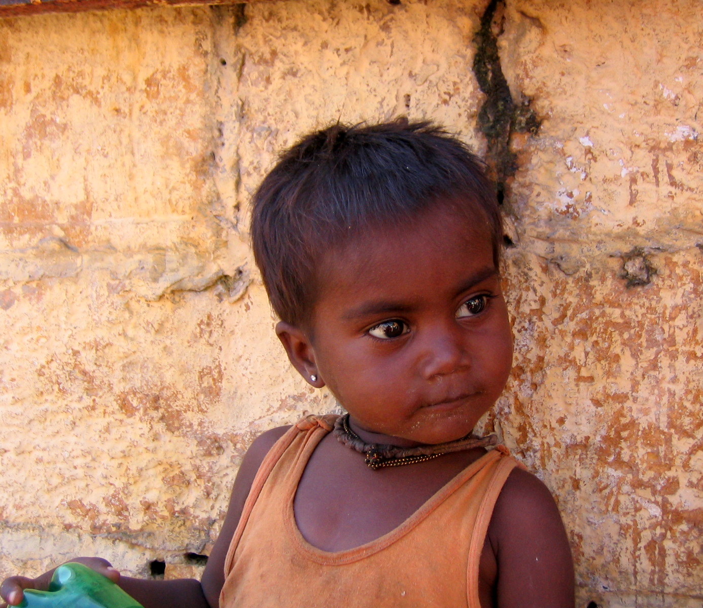 Piccola bimba indiana
