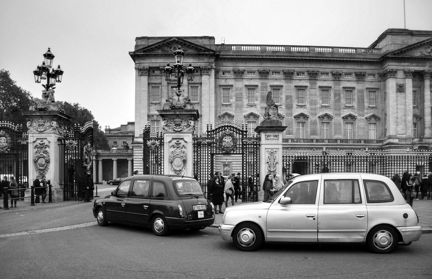 Entrance to Buckingham Palace