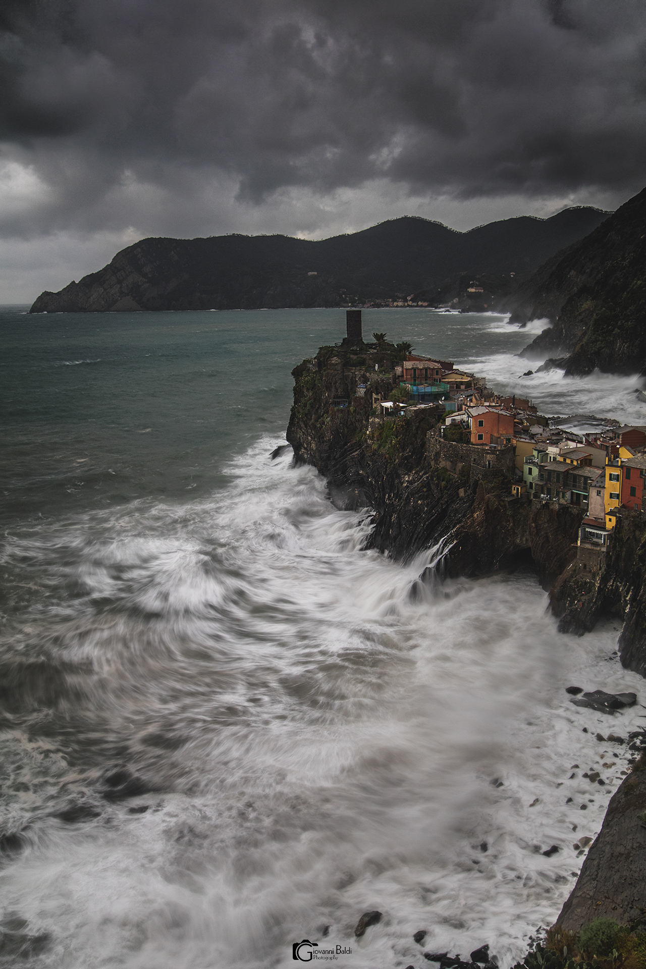 Mareggiata a Vernazza