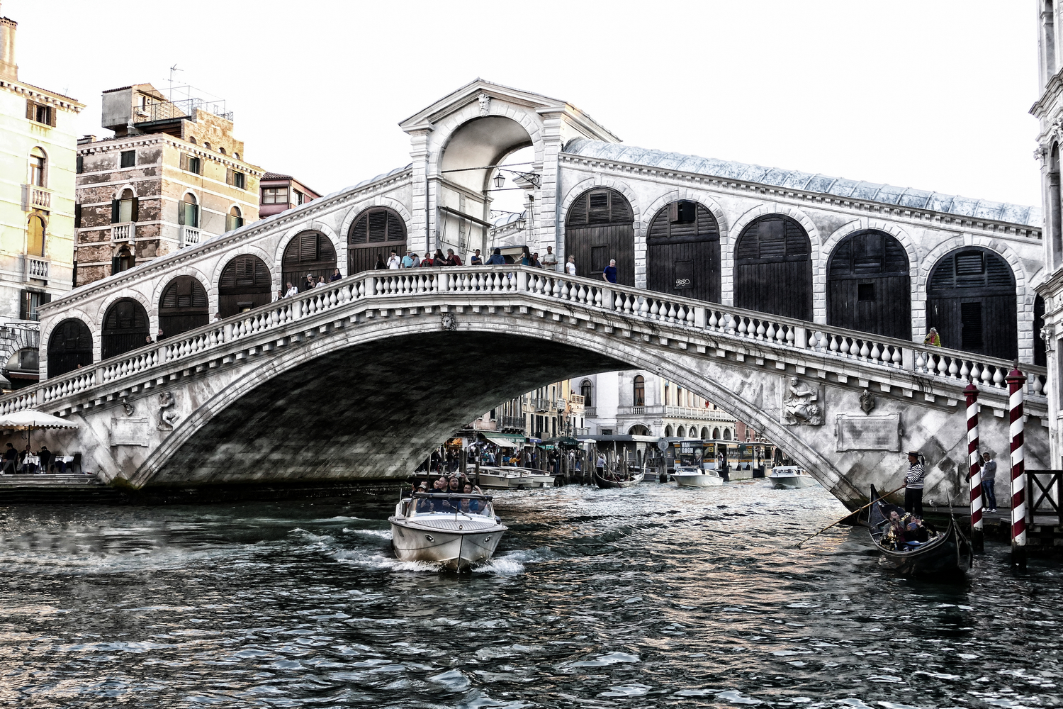 Rialto's Pomte from the boat