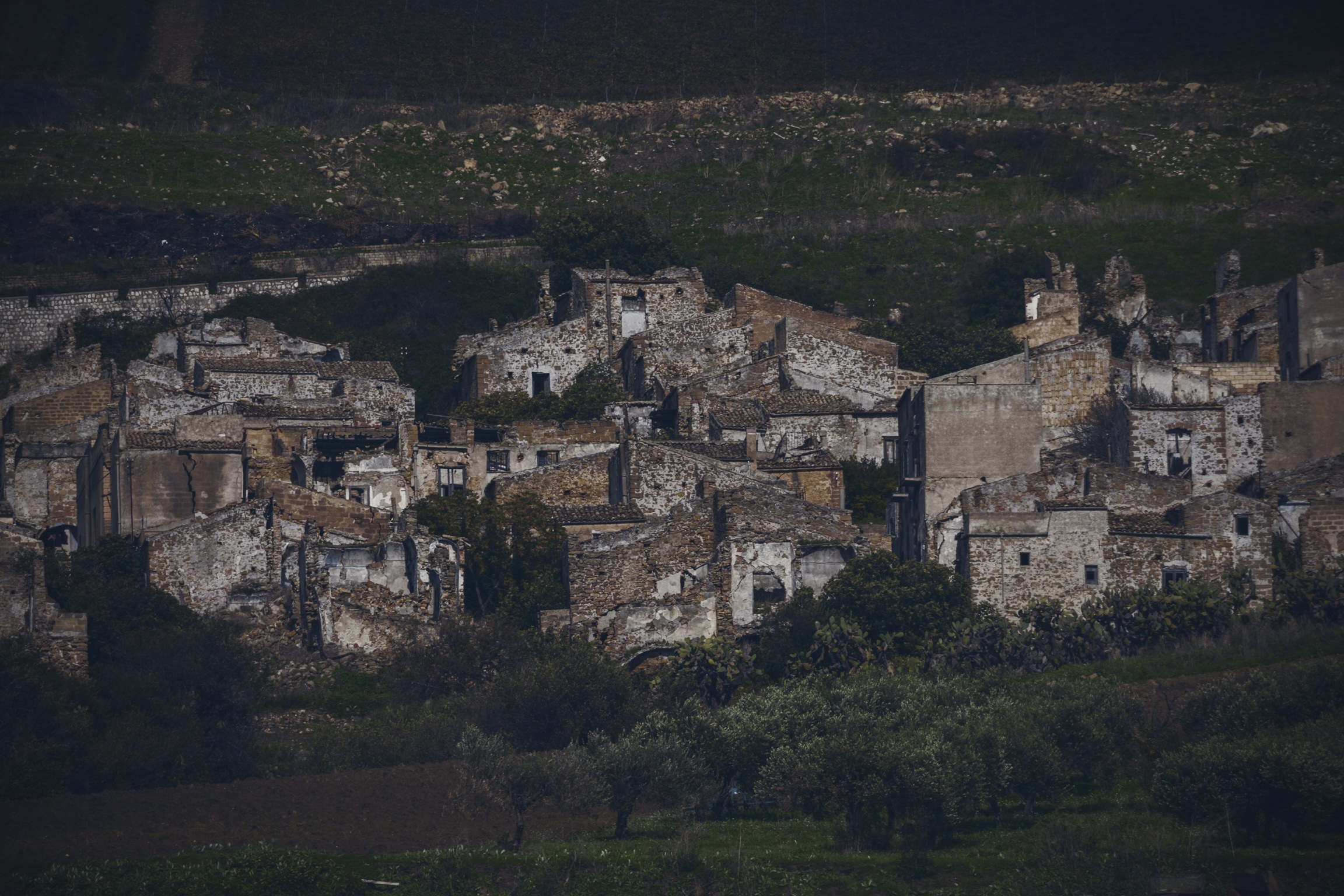 Ancient Poggioreale: ghost town post earthquake 15 January 1...