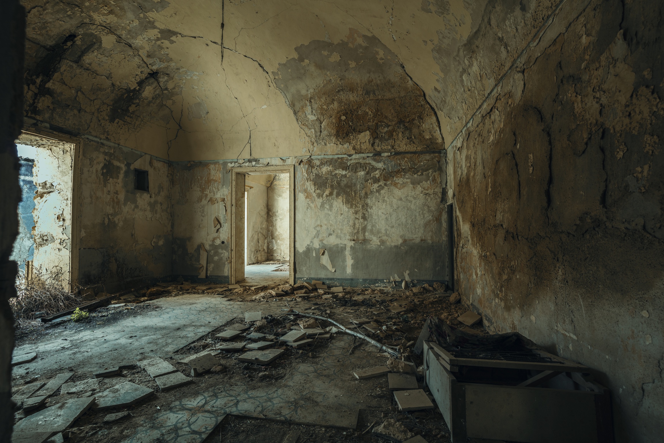 Ancient poggioreale: noble house salon