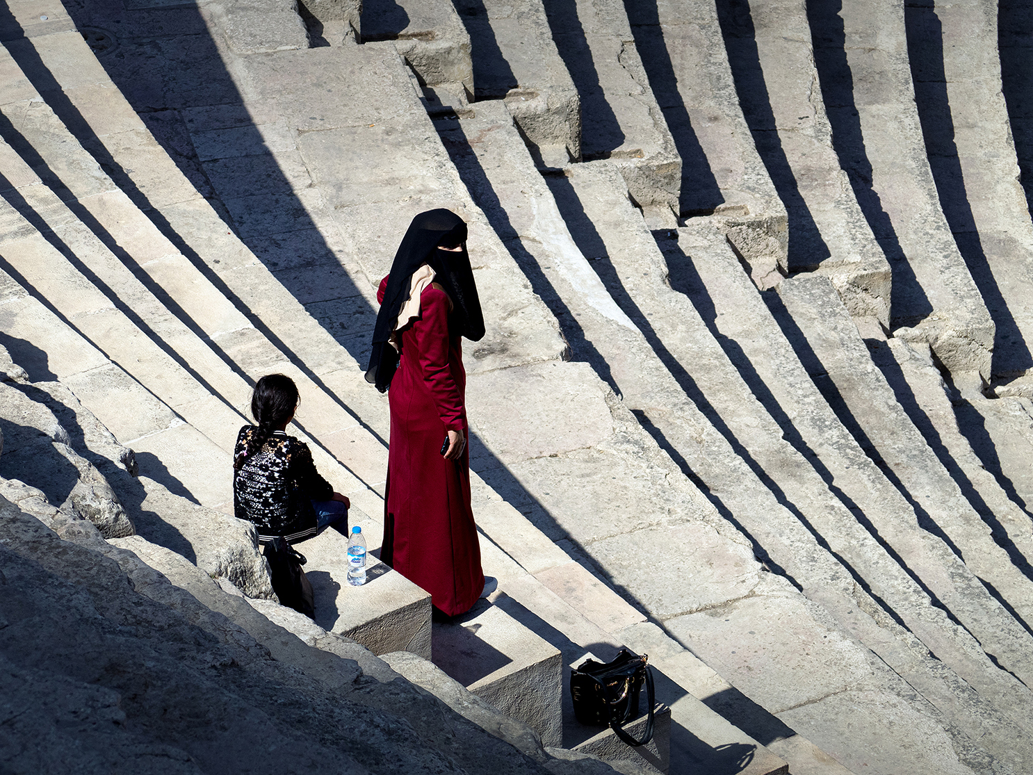 Jordan Girl 2 - Amman Roman Theatre