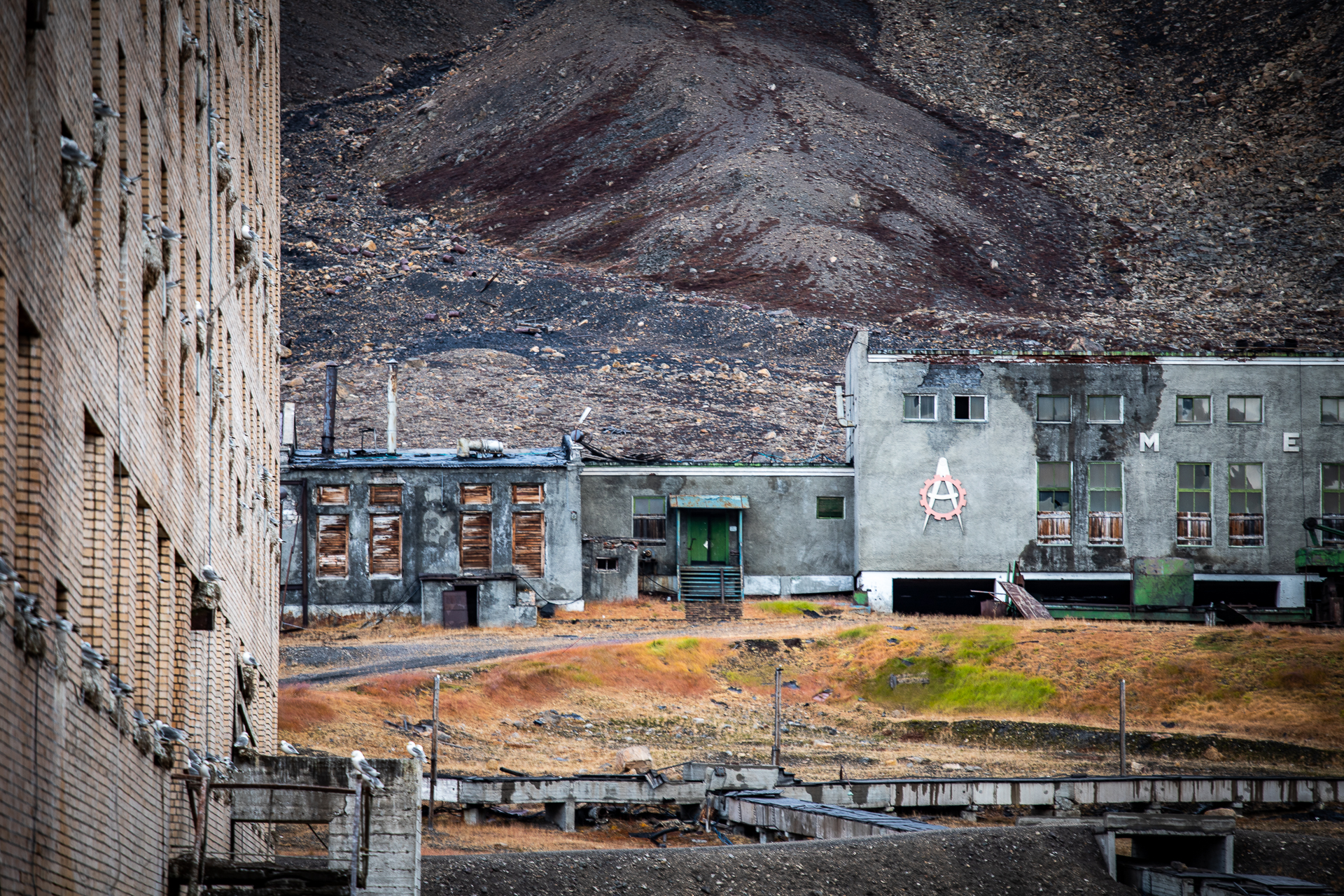 The workshop in Pyramiden